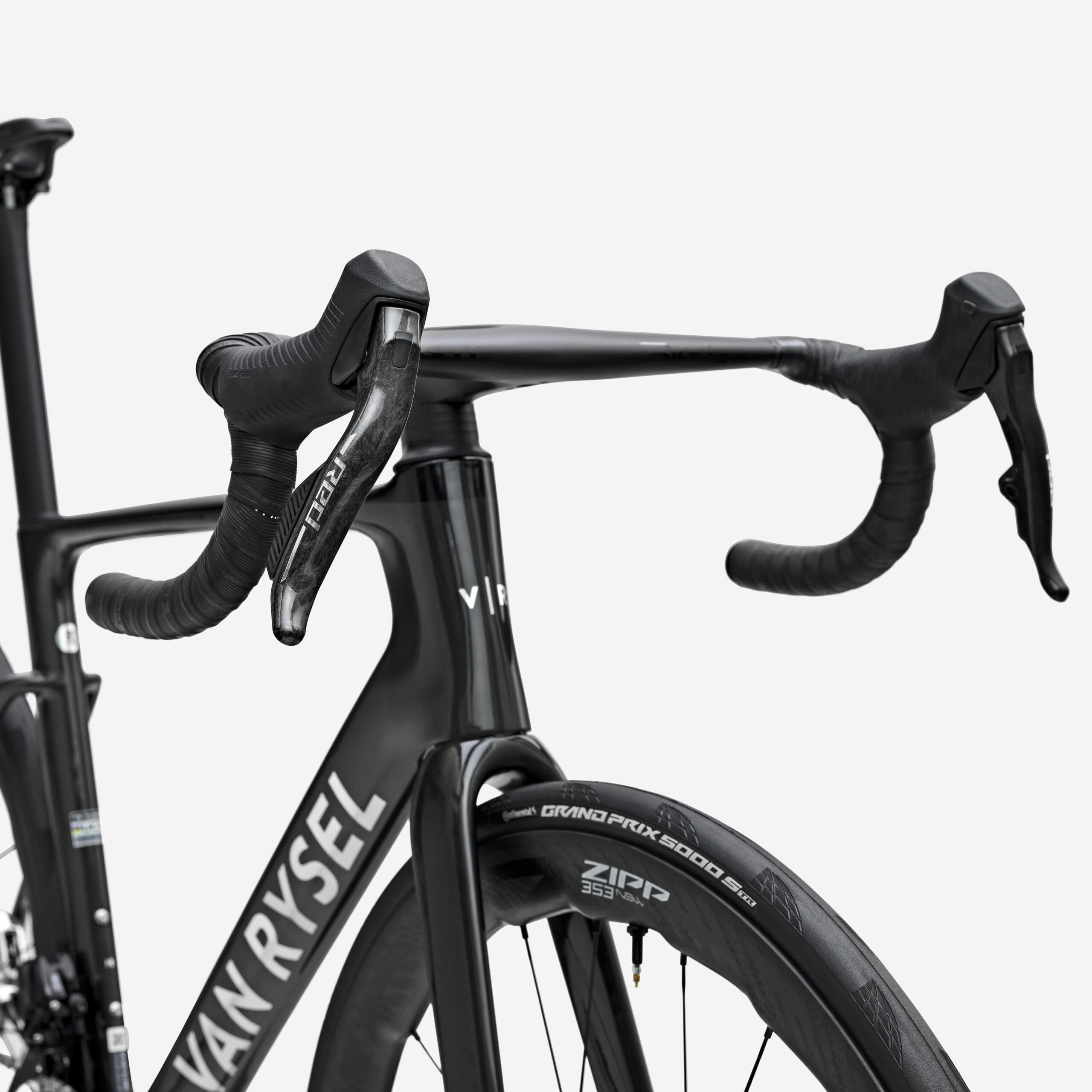 Velo de route rcr pro sram red axs capteur puissance zipp 353 nsw black shiny – Image 3