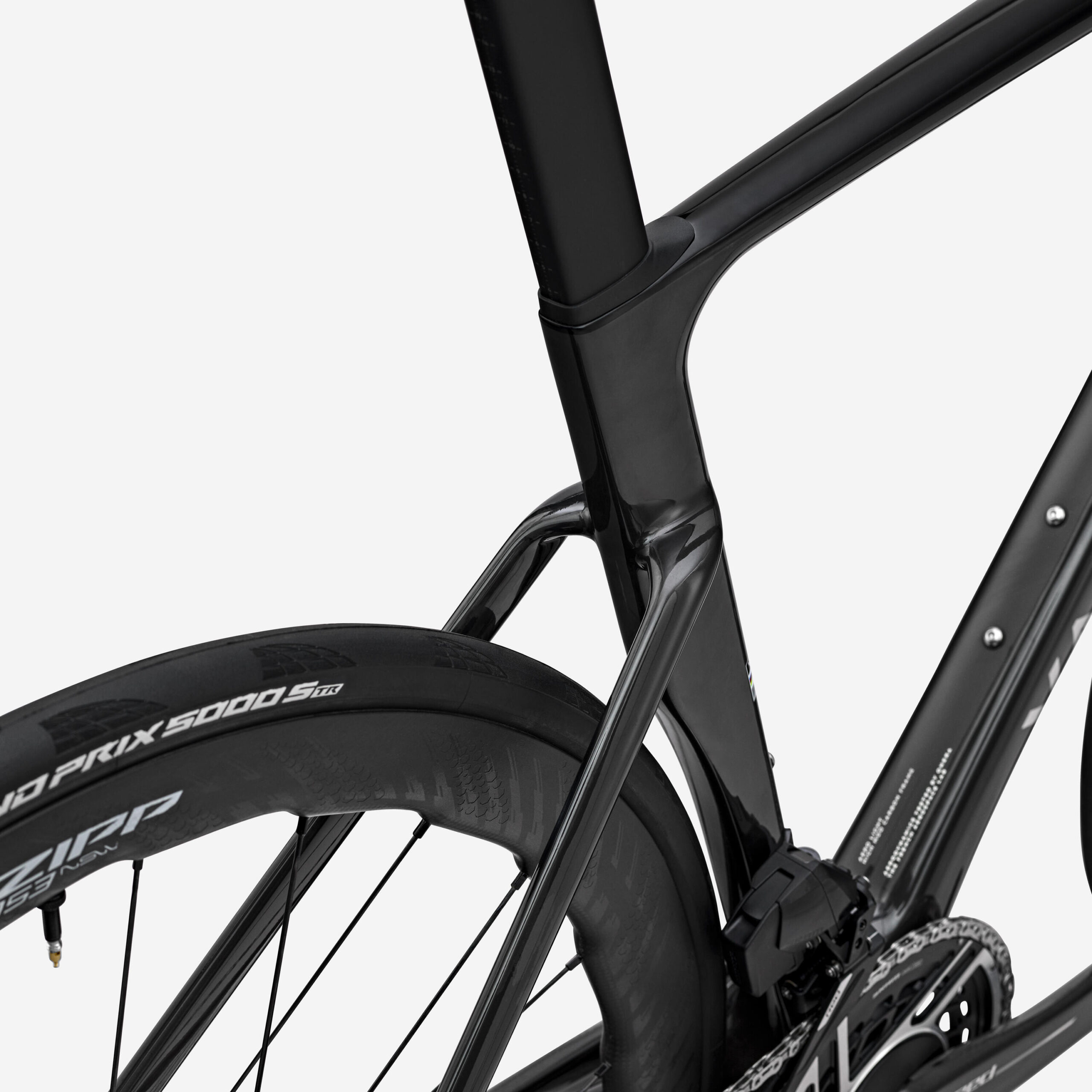 Velo de route rcr pro sram red axs capteur puissance zipp 353 nsw black shiny – Image 7