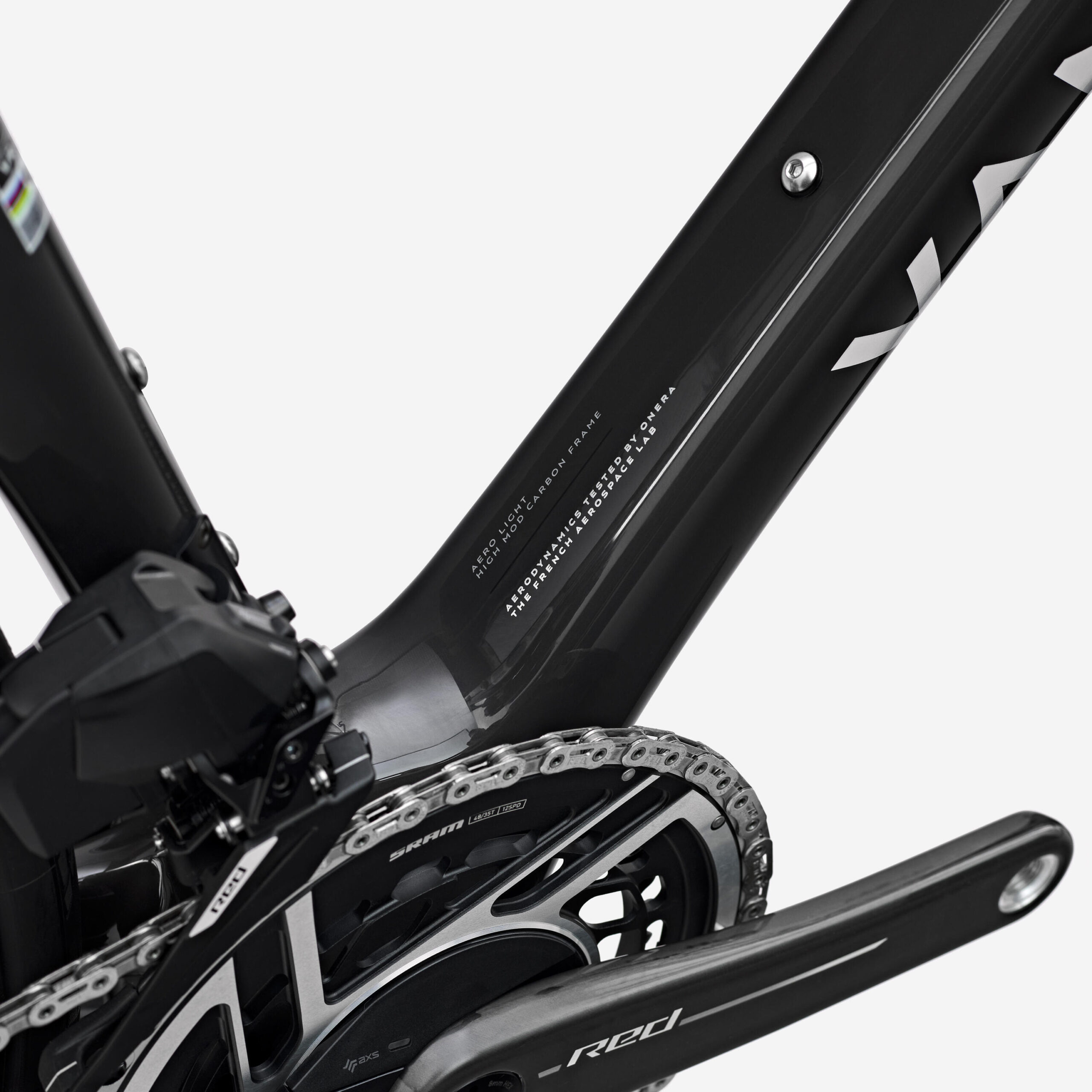 Velo de route rcr pro sram red axs capteur puissance zipp 353 nsw black shiny – Image 10