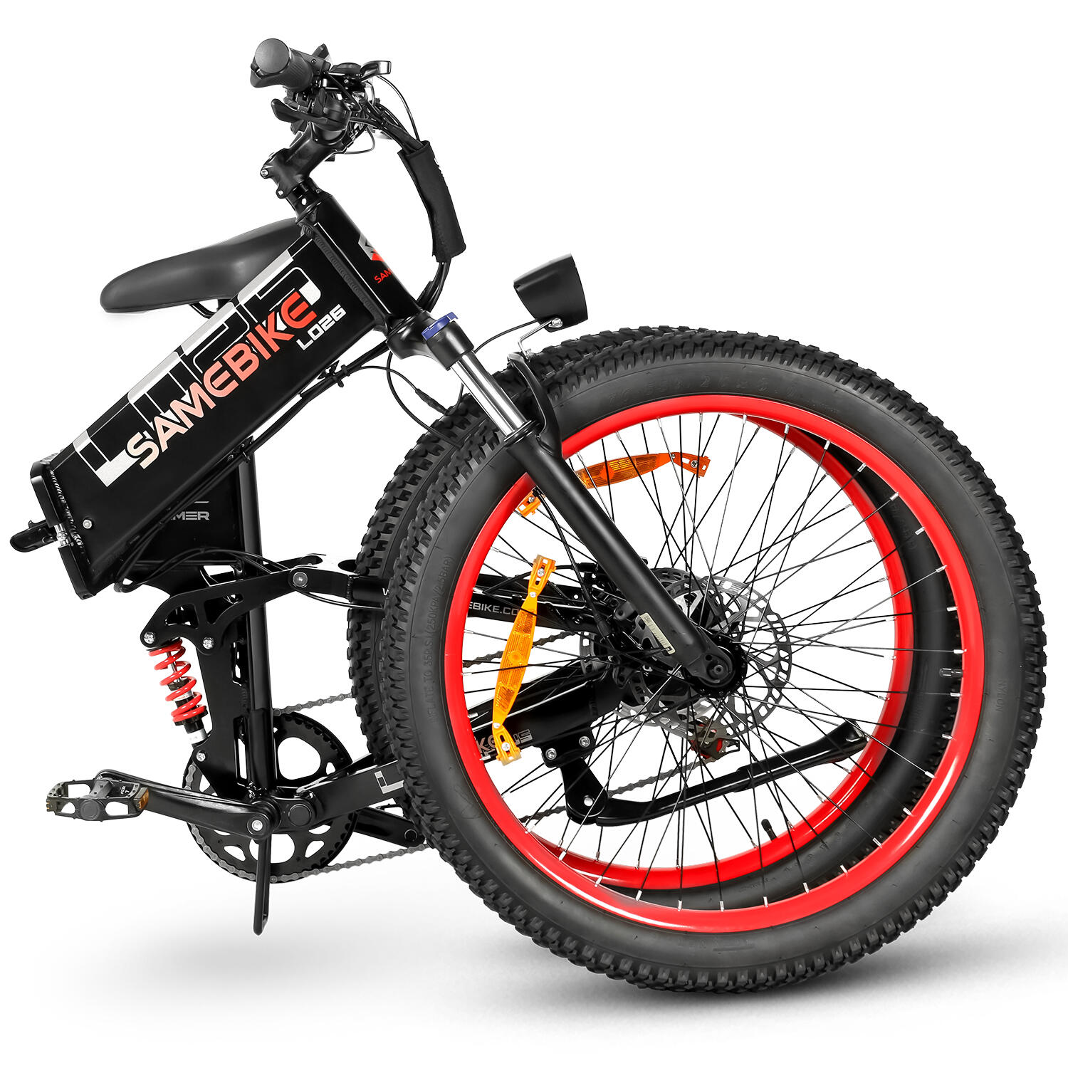 Vélo électrique SAMEBIKE LO26-Plus avec batterie 48 V 15 Ah – Image 2