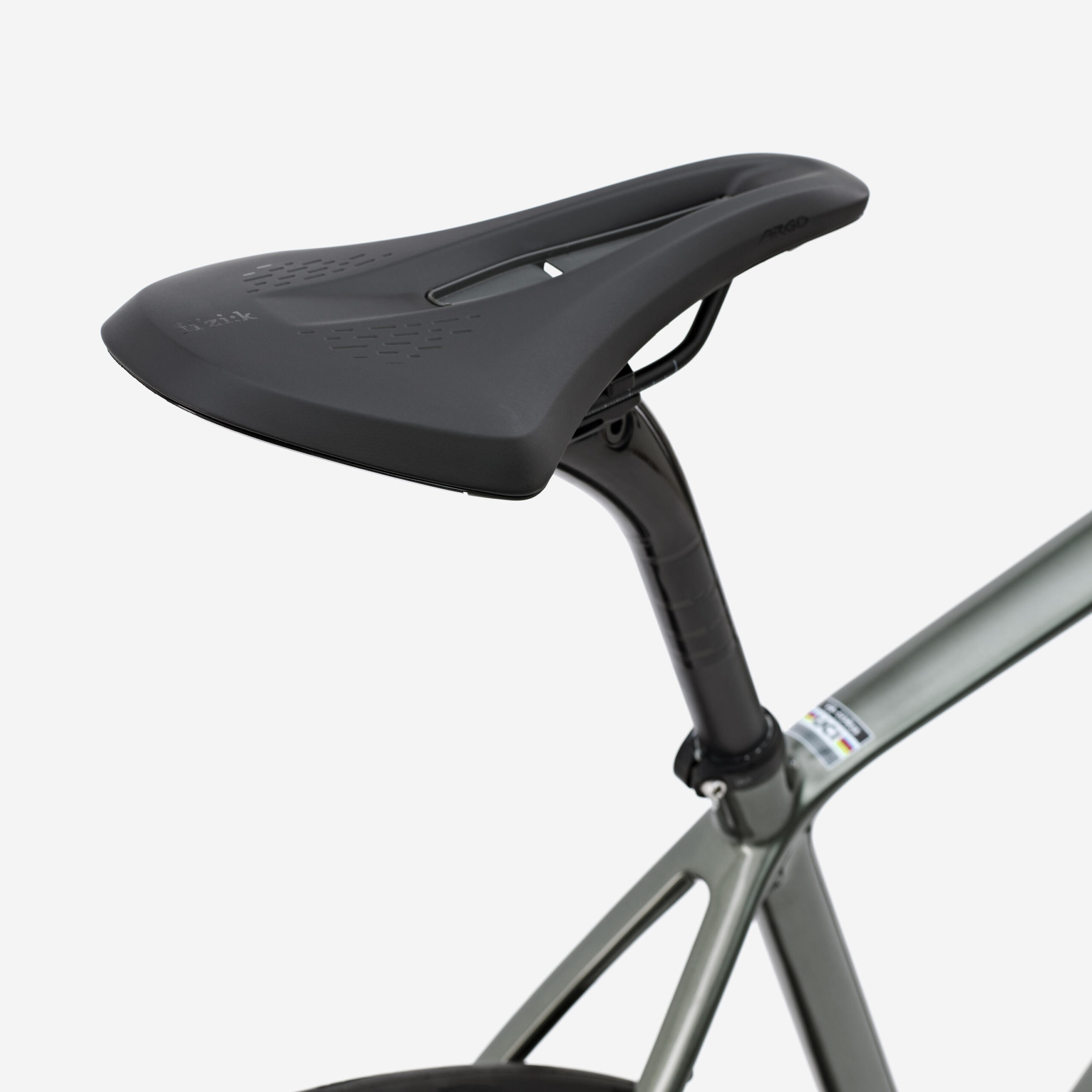 Vélo route endurance, Shimano Ultegra Di2, EDR CF ULTRA Vert kaki – Image 5