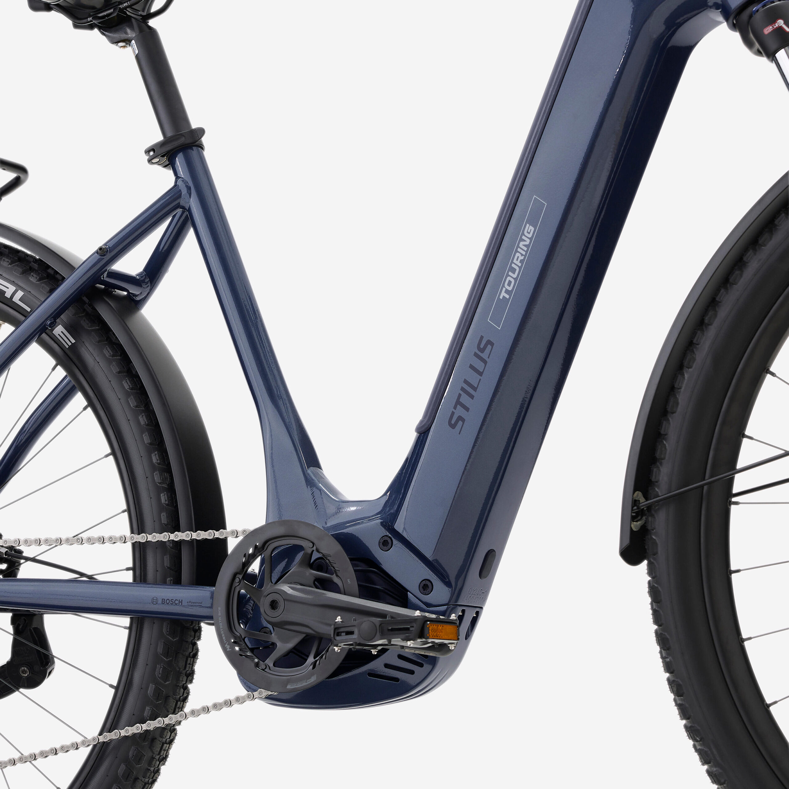 Vélo tout chemin électrique moteur central bosch, Stilus e-touring Shimano – Image 2
