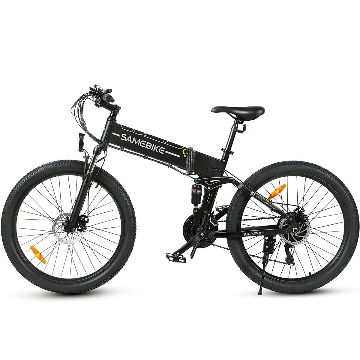Vélo électrique pliant pour adultes SAMEBIKE LO26-II-YD avec batterie 48V 14Ah – Image 2