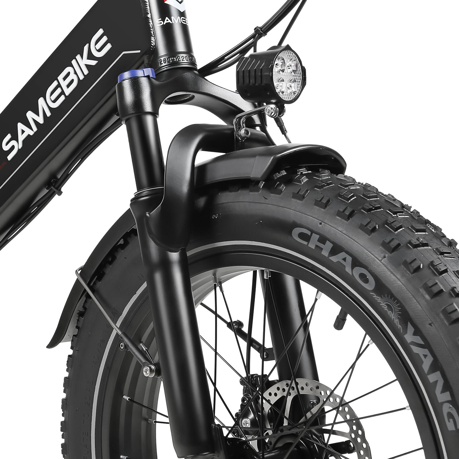 Vélo pliant SAMEBIKE LOTDM200-II 20 pouces, batterie 48 V 13 Ah – Image 3