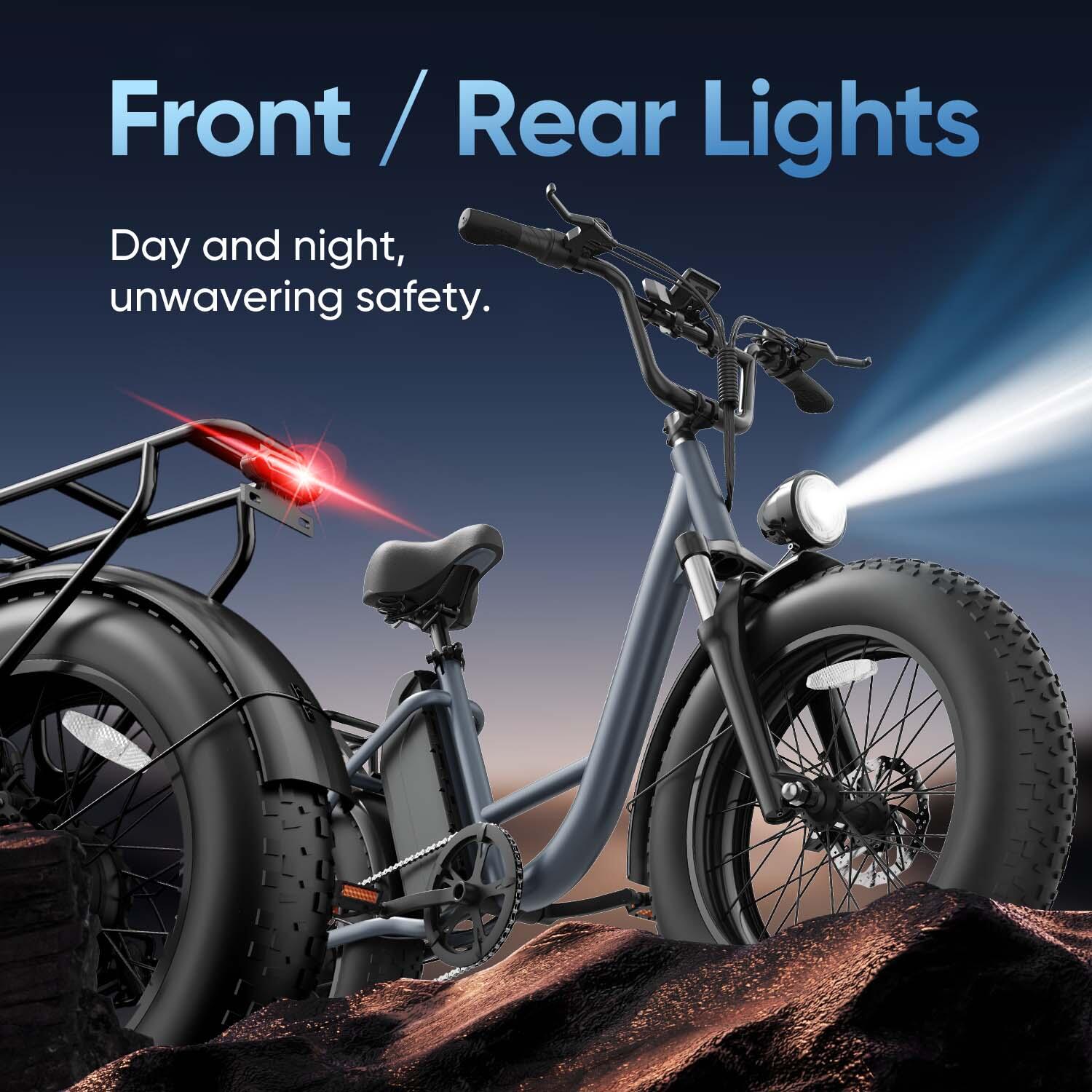 Vélo électrique URLIFE E20 Pro avec batterie 48 V 15,6 Ah et écran LCD – Image 3