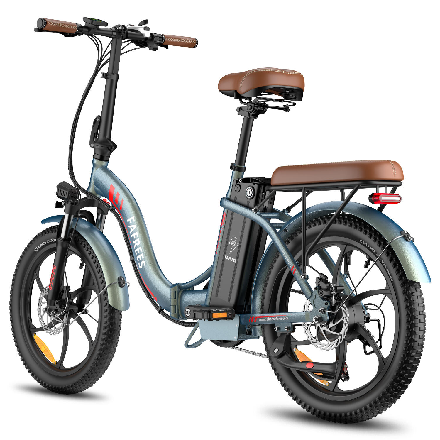F20 Pro Vélo Électrique 36V 20Ah Batterie Vélo Électrique Pliable