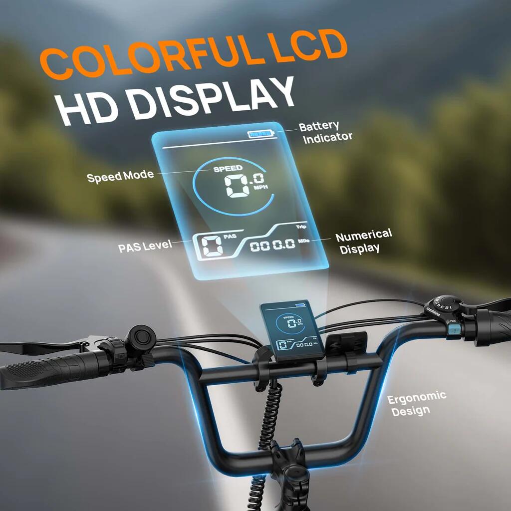 Vélo électrique urbain URLIFE E20 - Batterie 48 V 13 Ah – Image 3