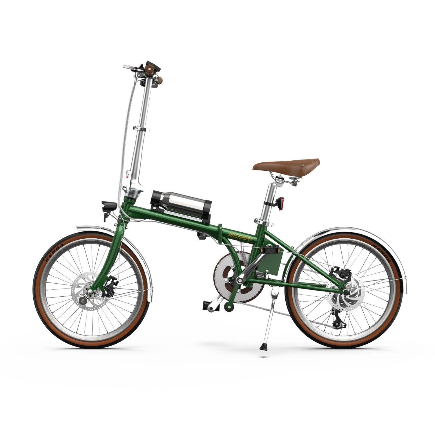 Vélo Électrique ONESPORT OT02 PRO 250W 36V5.2AH 20" Vert