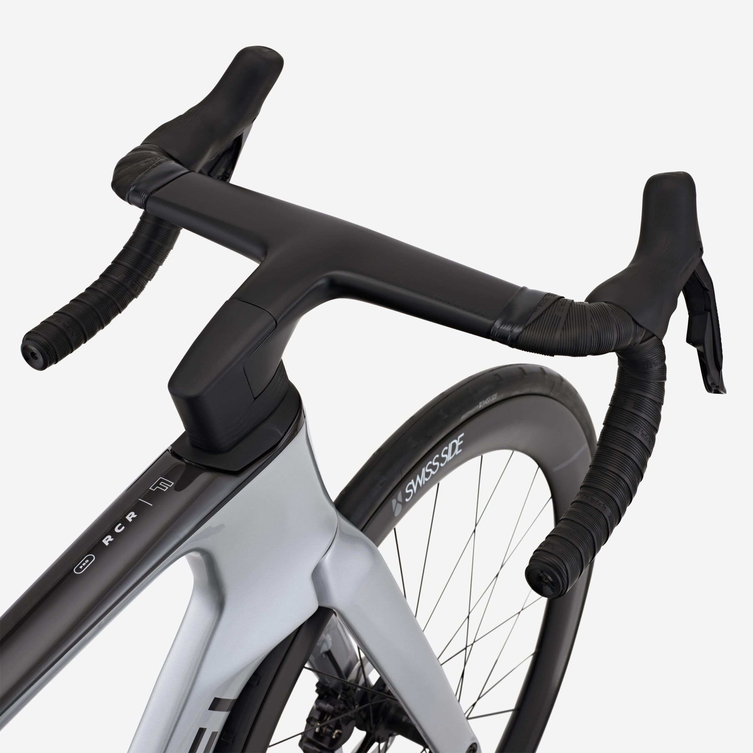 Vélo de route Shimano Ultegra DI2 2x12v capteur de puissance, RCR-F Pro gris – Image 4