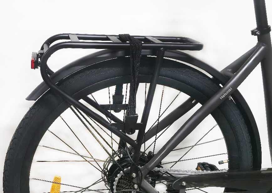 Vélo ville longue distance CLOOT HELSINKI 700 electrique 470Wh , couleur grise – Image 5