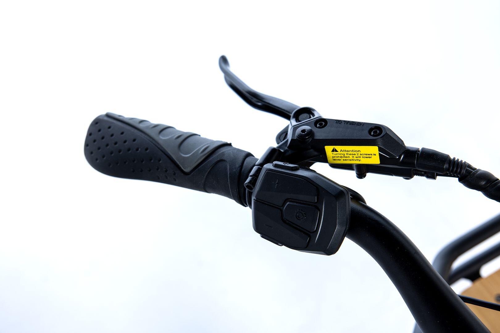 VELOCARGO ELECTRIQUE, E-Longtail, Autonomie jusqu'a 90km, Baterrie 48V 13Ah – Image 3