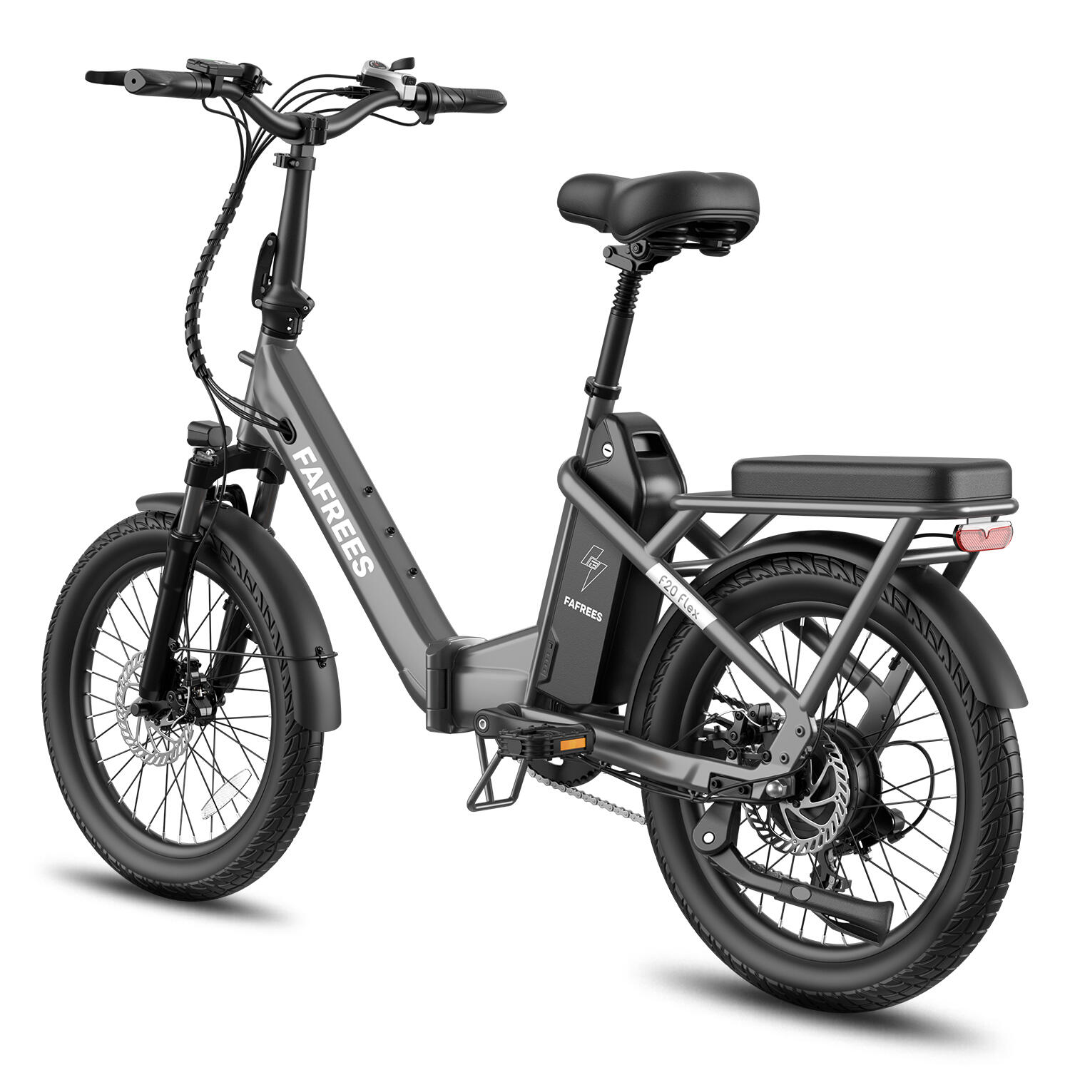 Vélo électrique pliant FAFREES F20 Flex, batterie 36 V 20 Ah, 7 vitesses – Image 2