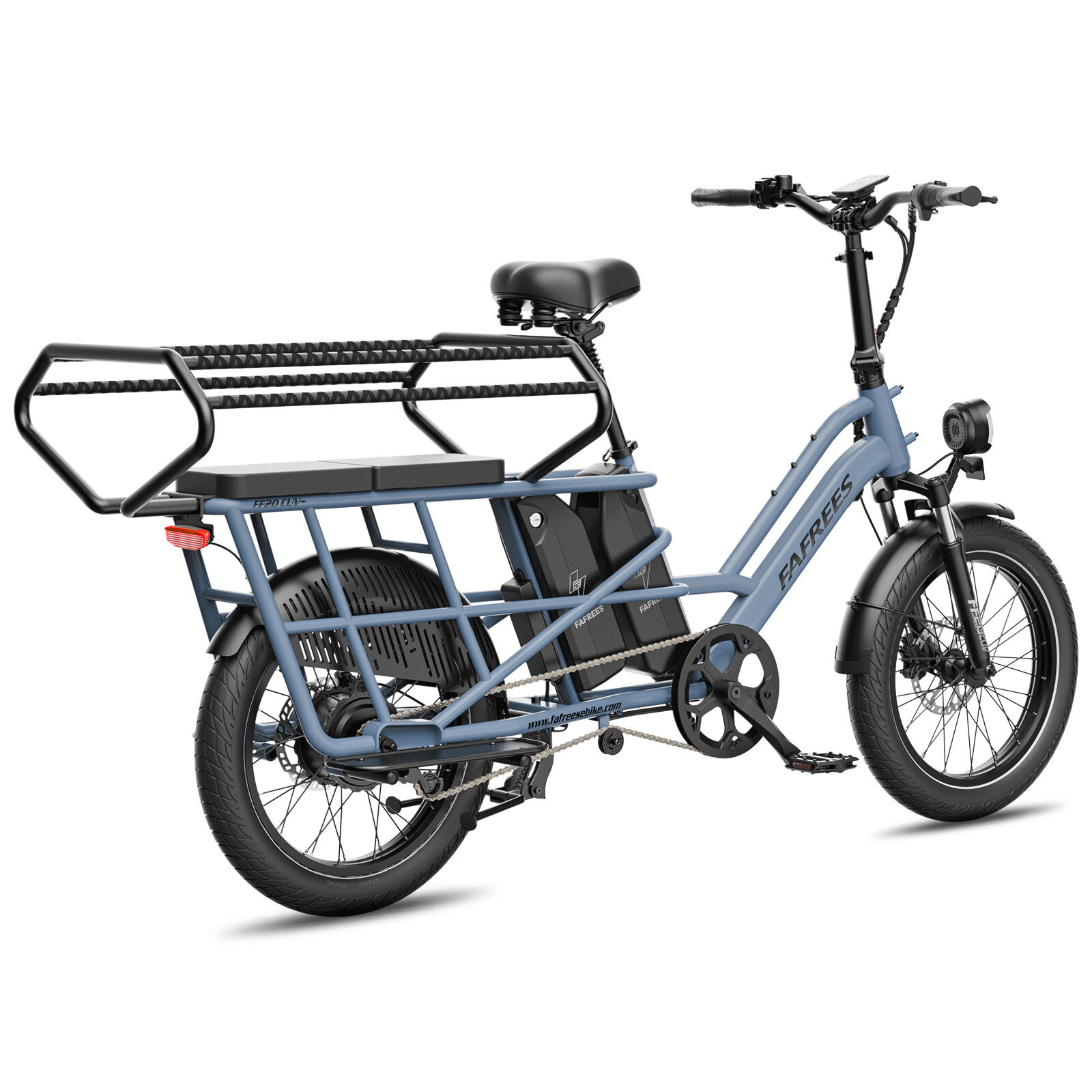 Vélo cargo électrique modulaire FAFREES FF20 CUV – Double batterie 30 Ah – Image 2