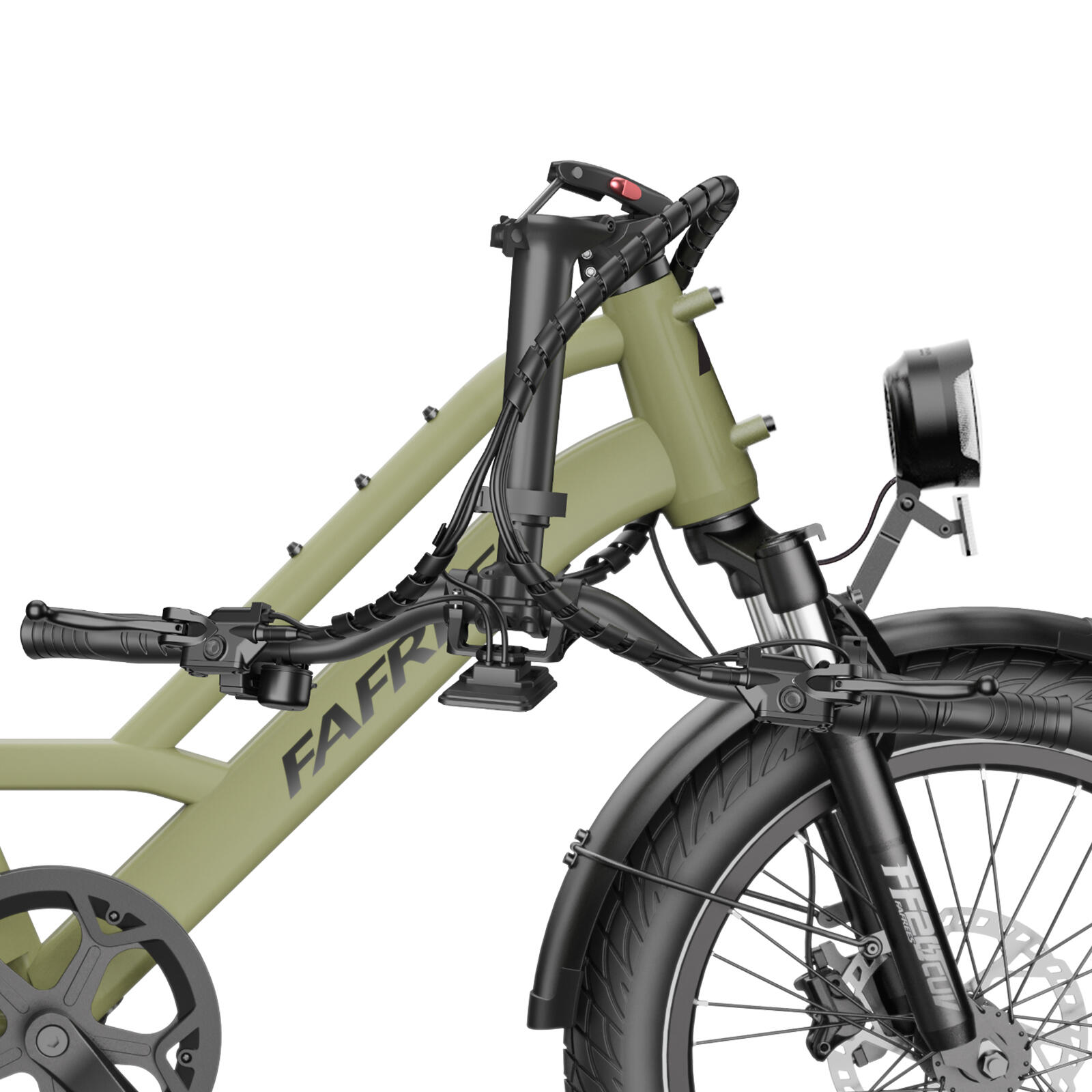 Vélo cargo électrique modulaire FAFREES FF20 CUV – Double batterie 30 Ah – Image 5