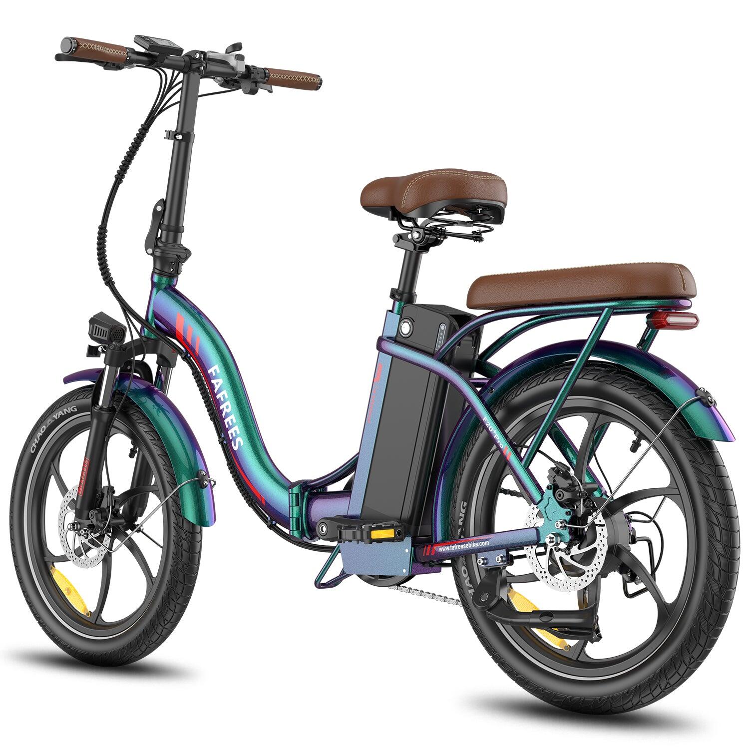Vélo Électrique FAFREES F20+ Pro 250W 36V25Ah 20" Vert éblouissant