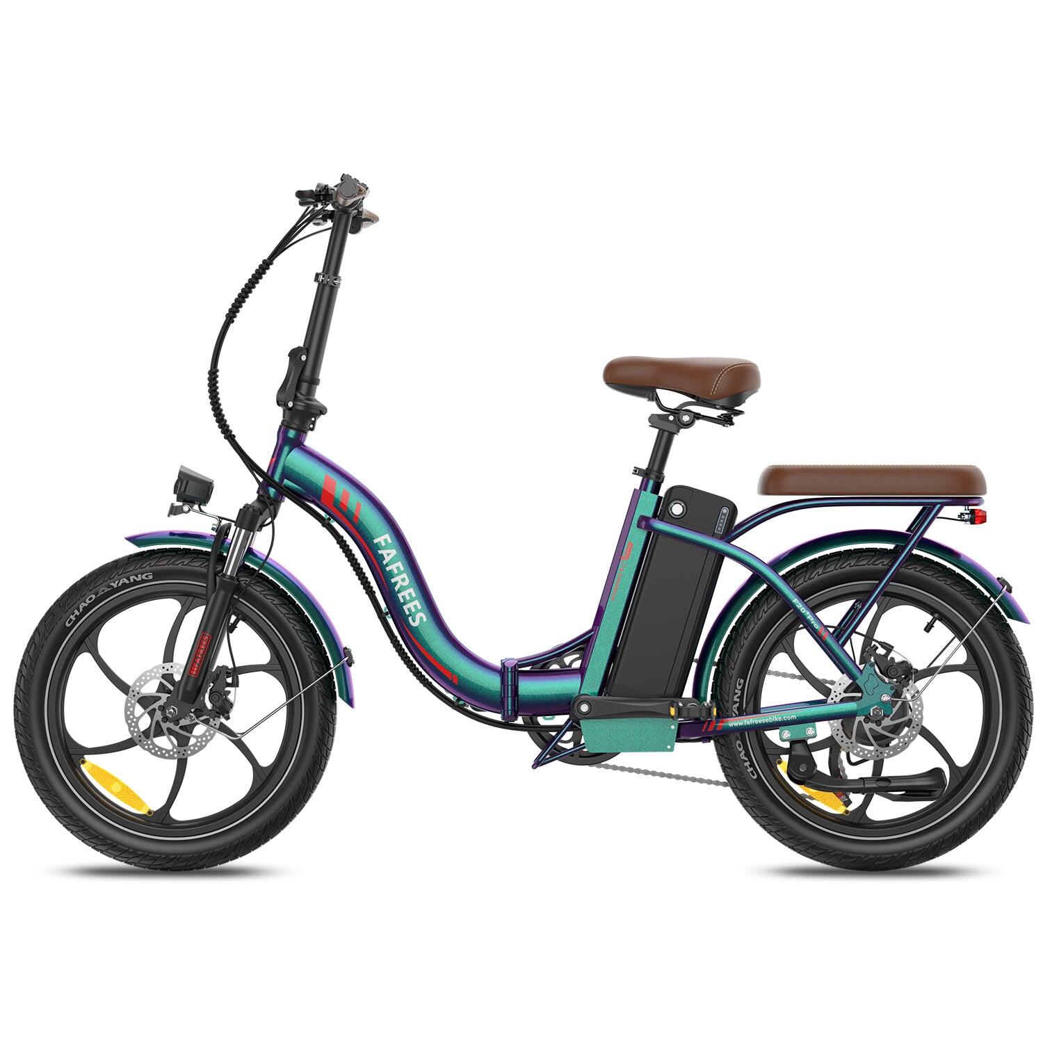 Vélo Électrique FAFREES F20+ Pro 250W 36V25Ah 20" Vert éblouissant – Image 2