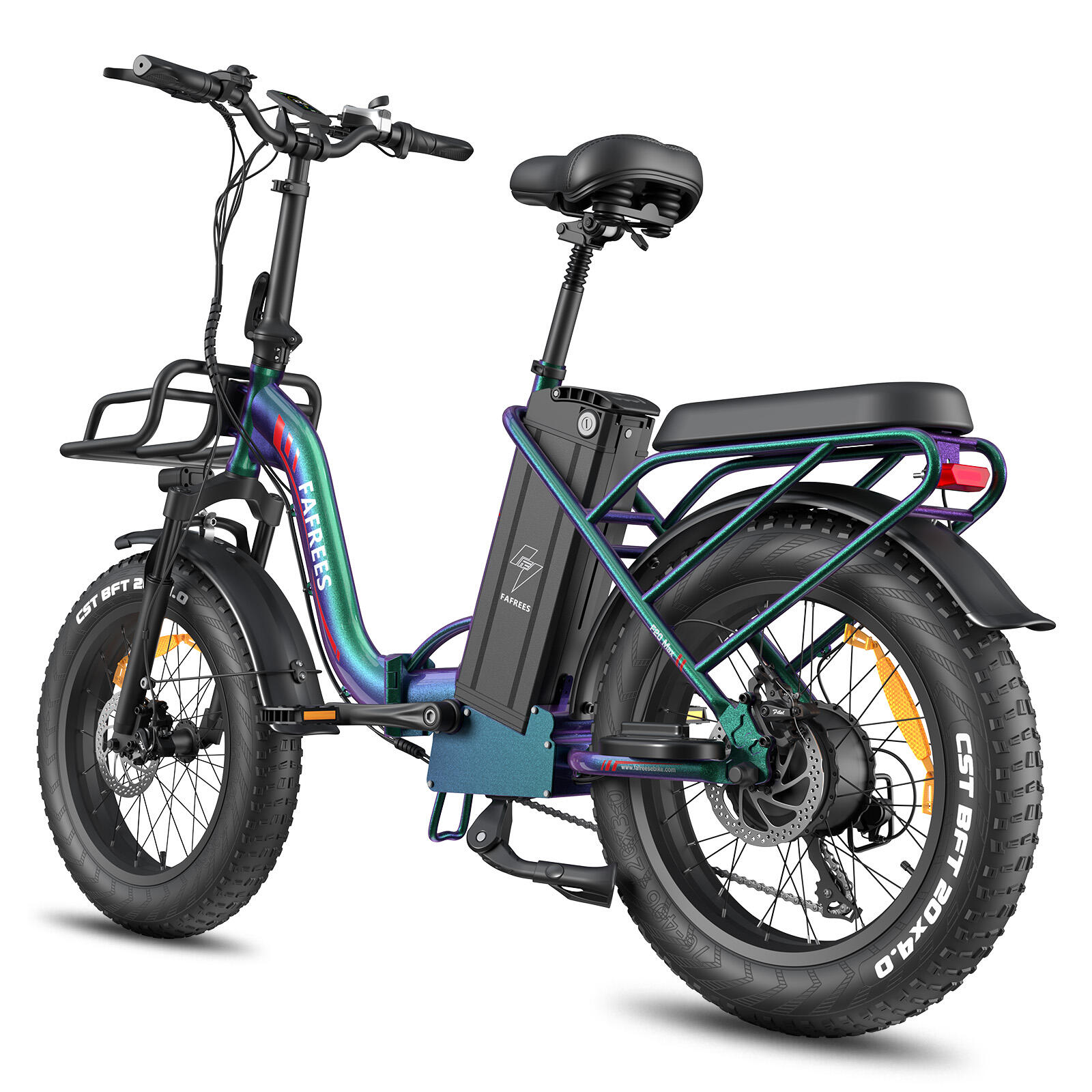 Vélo électrique pliant FAFREES F20 Max avec batterie 48 V 30 Ah et écran LCD – Image 4