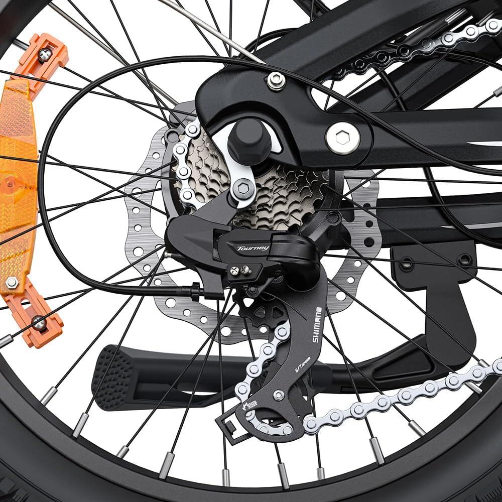 Vélo électrique pliant ENGWE L20 3.0 Pro, moteur central 250 W, 48 V, 15 Ah – Image 3