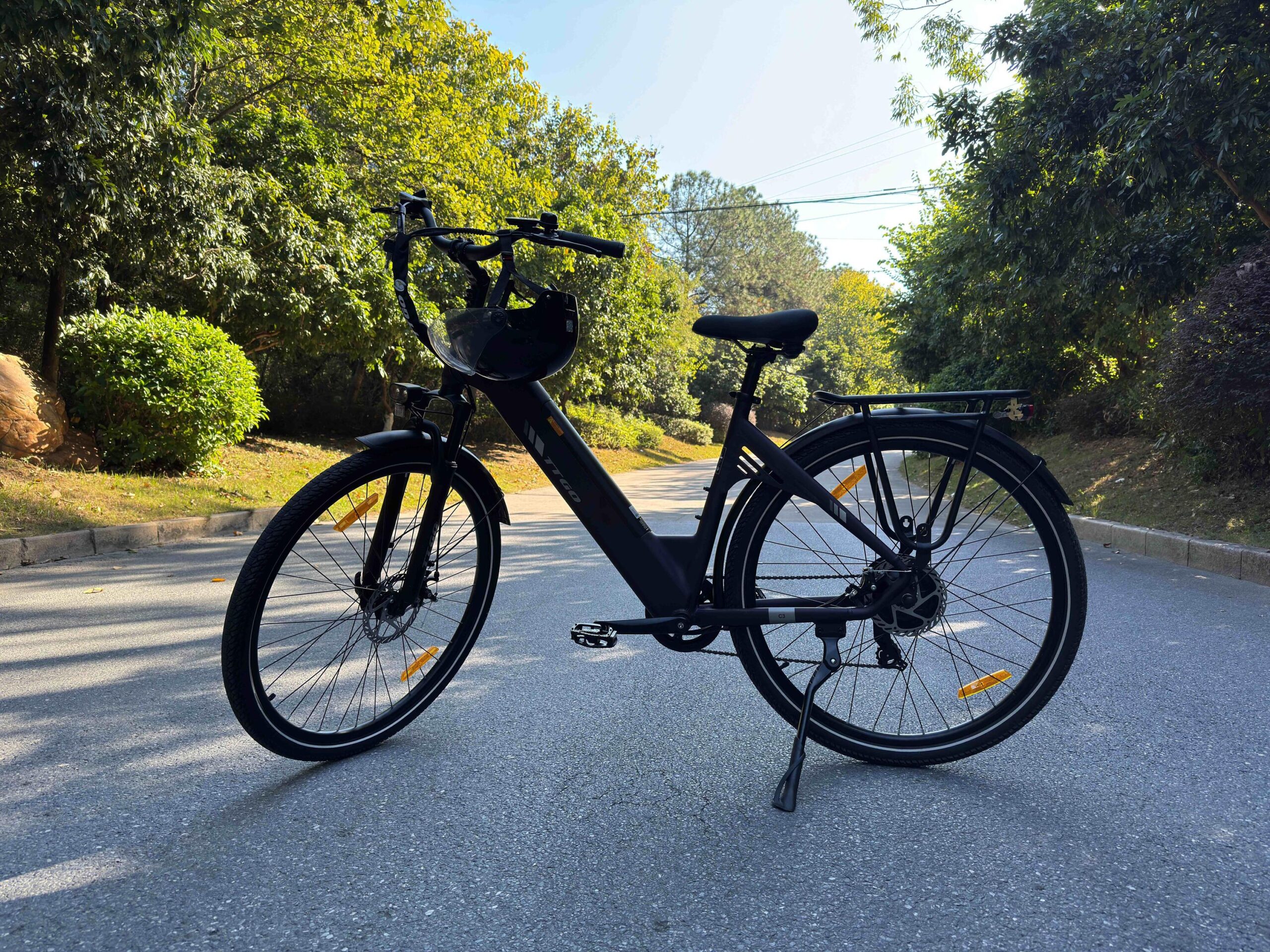 C3SE Vélo électrique 28 pouces 250W 52Nm 100km Shimano 7 vitesses – Image 4