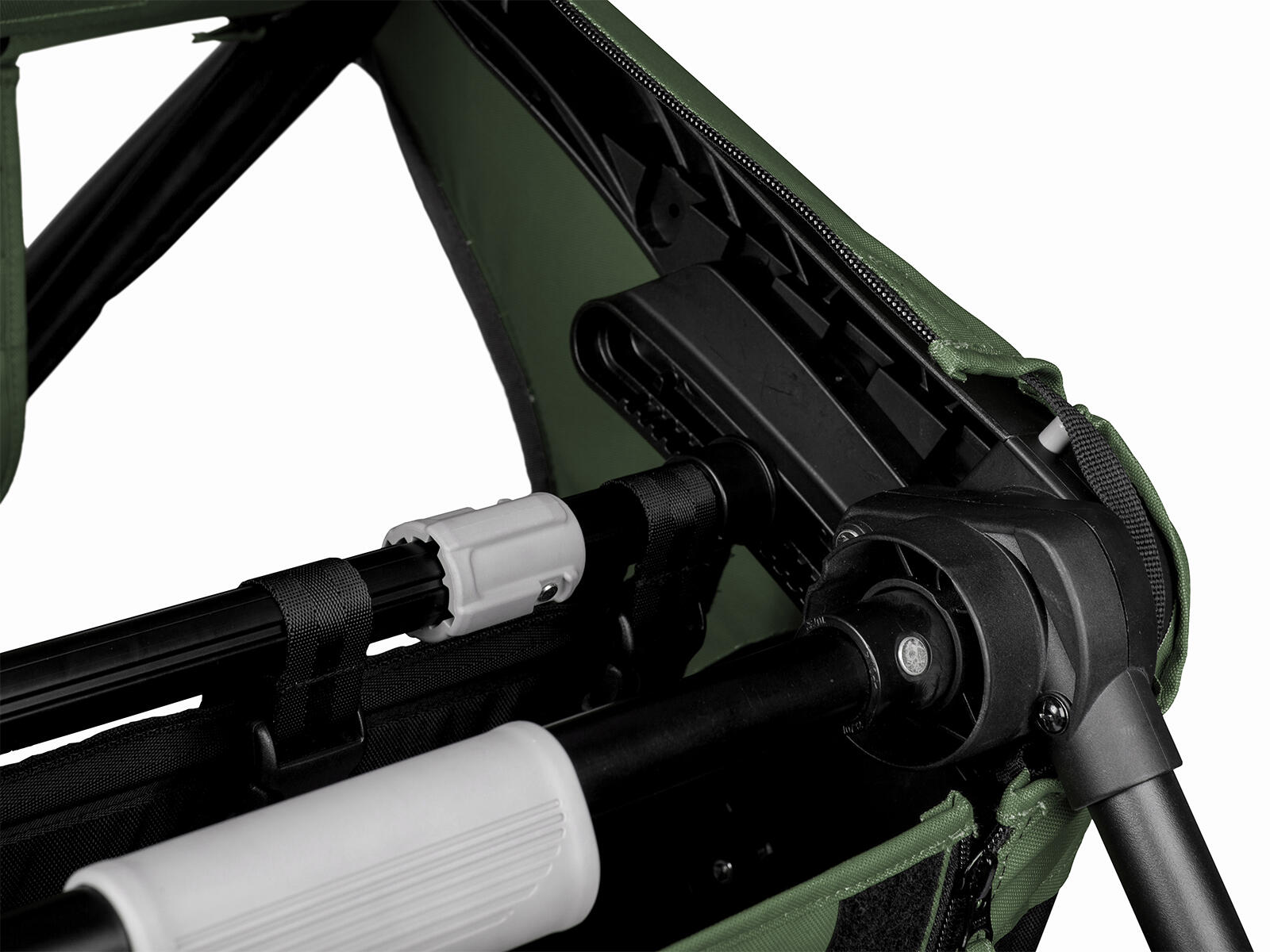 HAMAX Outback One siège enfant pour vélo - vert/noir