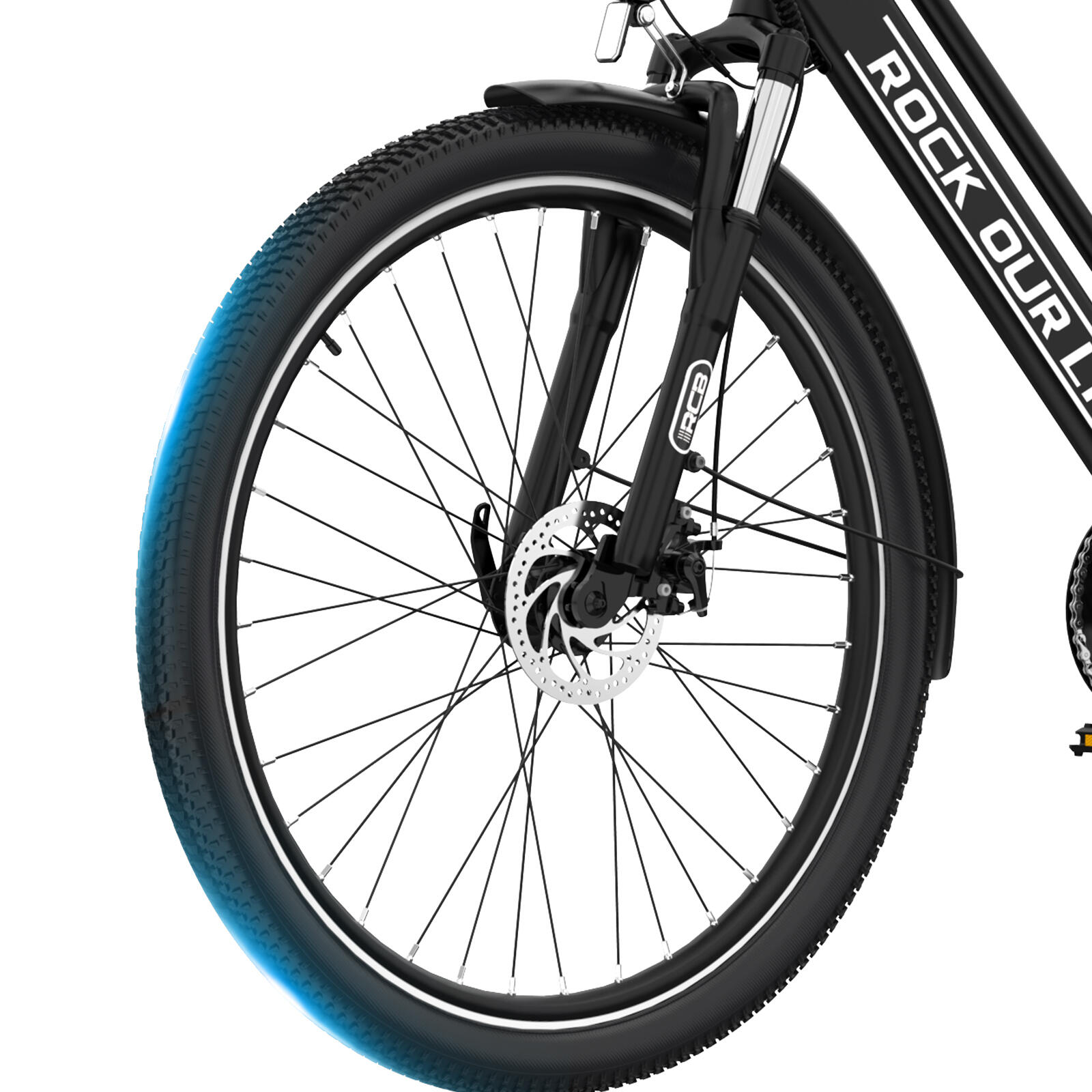 Vélo Électrique Adulte 26'' E-Bike, APP, RCB - RK8S