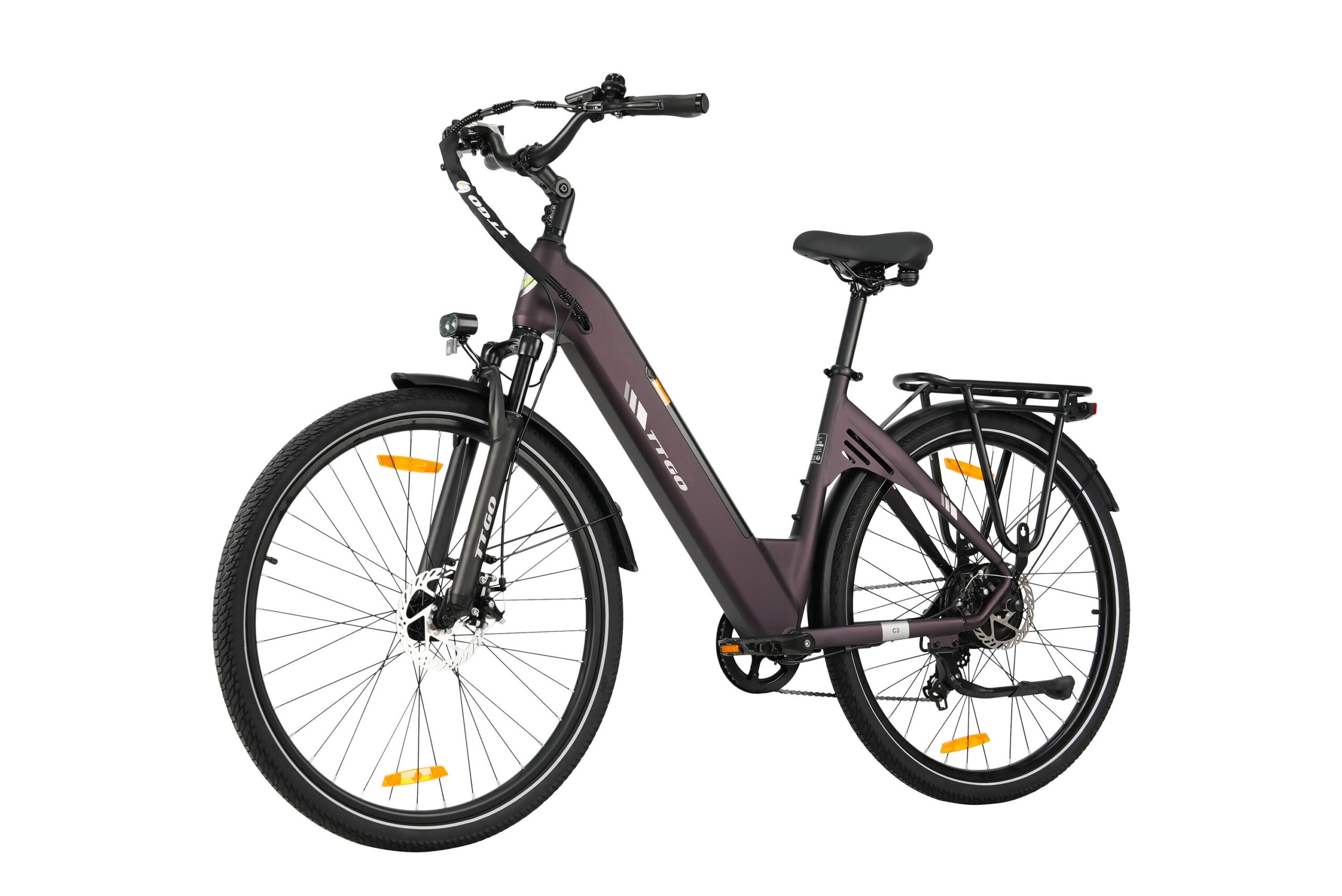 C3SE Vélo électrique 28" 36V 250W 120km Shimano 7 vitesses ville