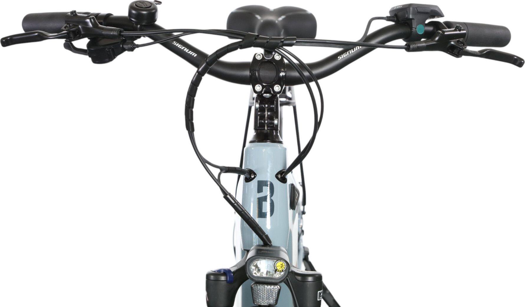 VTC Électrique Bicyklet Lucien Shimano Alivio 9V 400 Wh 29'' Bleu Givré – Image 4