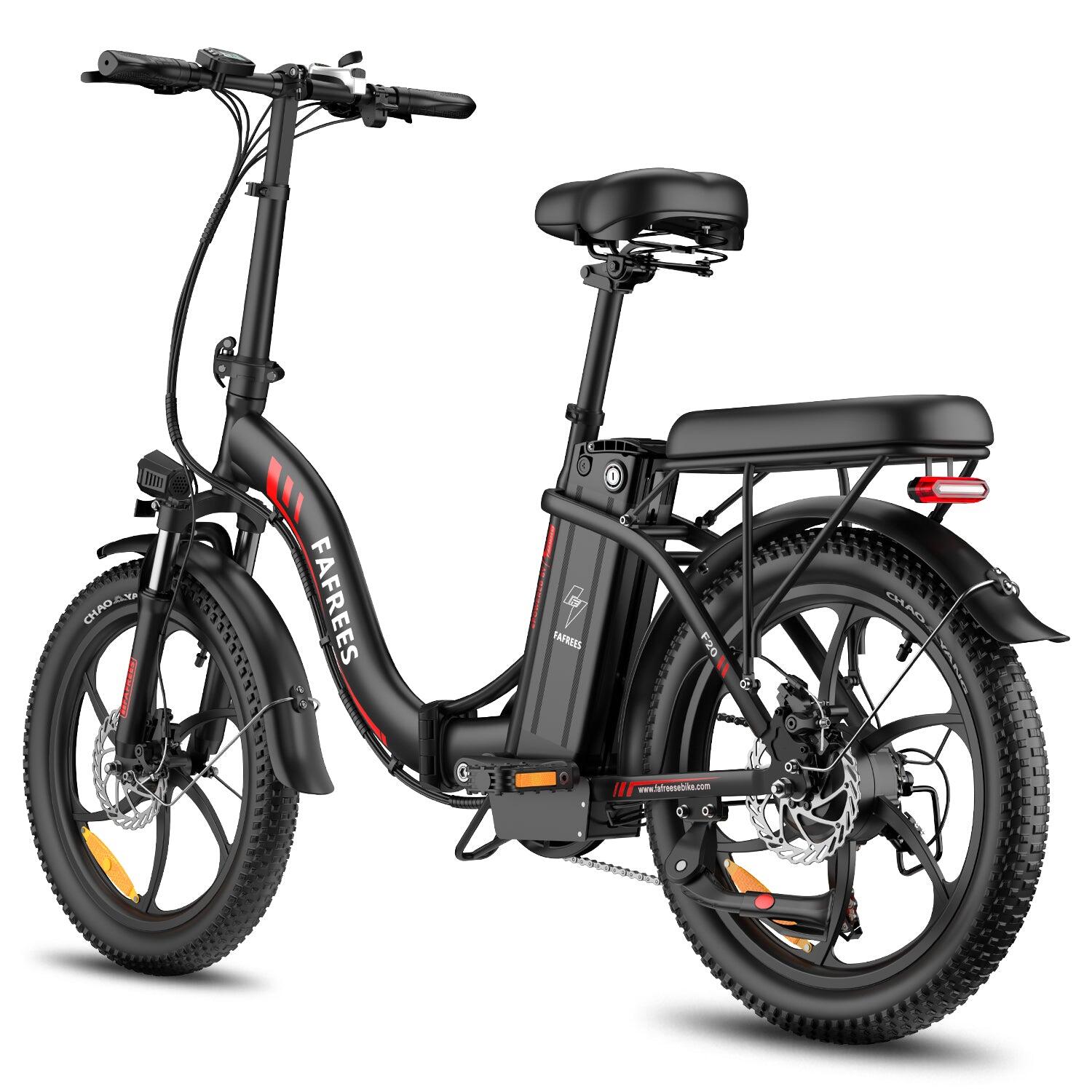FAFREES F20 Vélo Électrique 250W 36V18Ah 20" Noir – Image 3