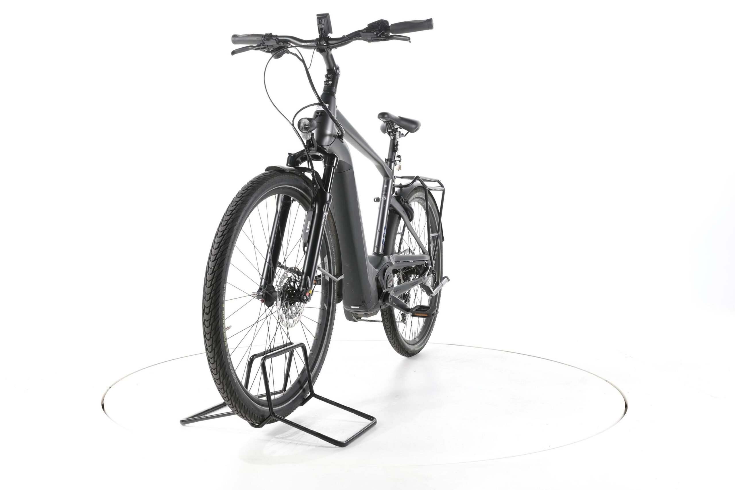 HITWAY Vélo Électrique 26" Blanc, VAE avec batterie amovible 36V/12AH, Shimano 7-Vitesses, VTT Ville E-Bike