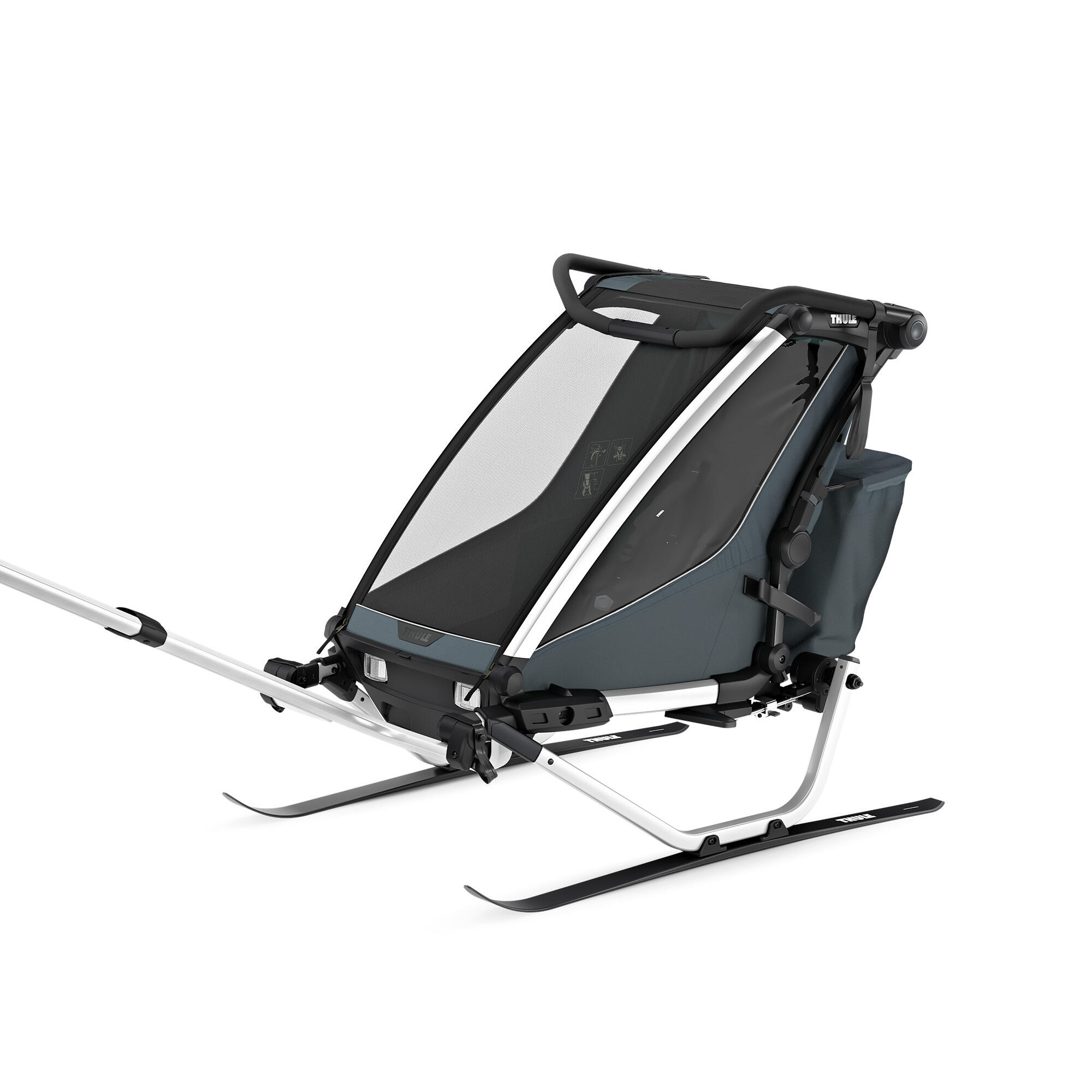 THULE Chariot Cross 2 Single – remorque vélo et jogger 1 place – Image 4