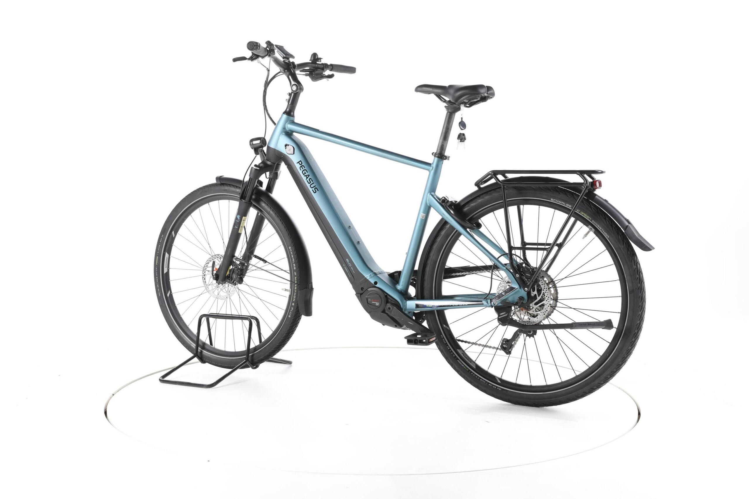 velo electrique pliable ENGWE ENGINE Pro 2.0 Autonomie 110km Batterie 52V16Ah Tout suspendu Pneus snow 20 pouces VTT Fat bike Noir