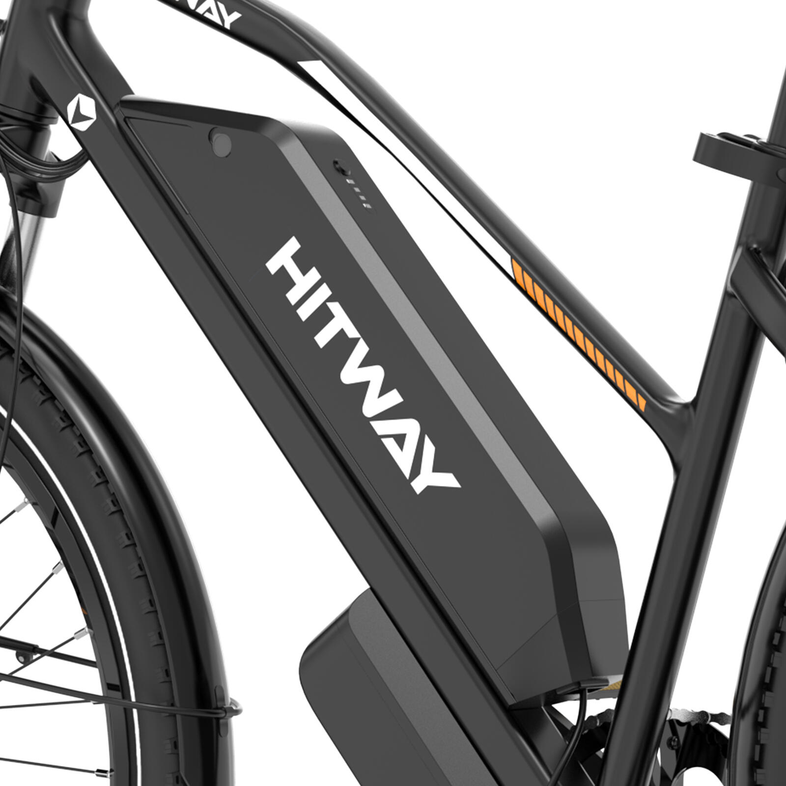 Vélo de Ville Électrique 28" Batterie Samsung 768Wh BK27PRO APP NFC – Image 4