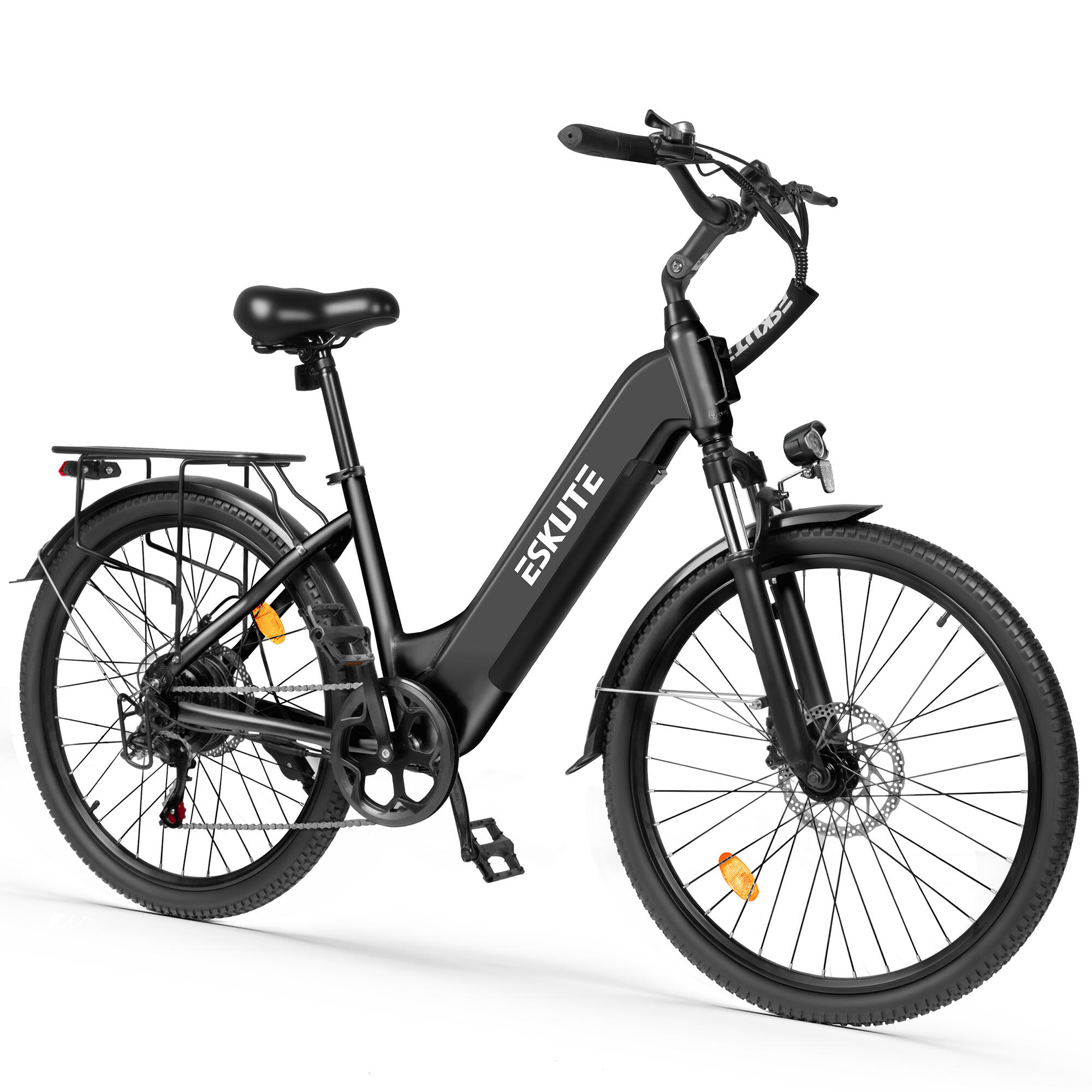 Vélo électrique urbain ESKUTE C202, moteur 250 W, batterie amovible 48 V 17,5 Ah – Image 2
