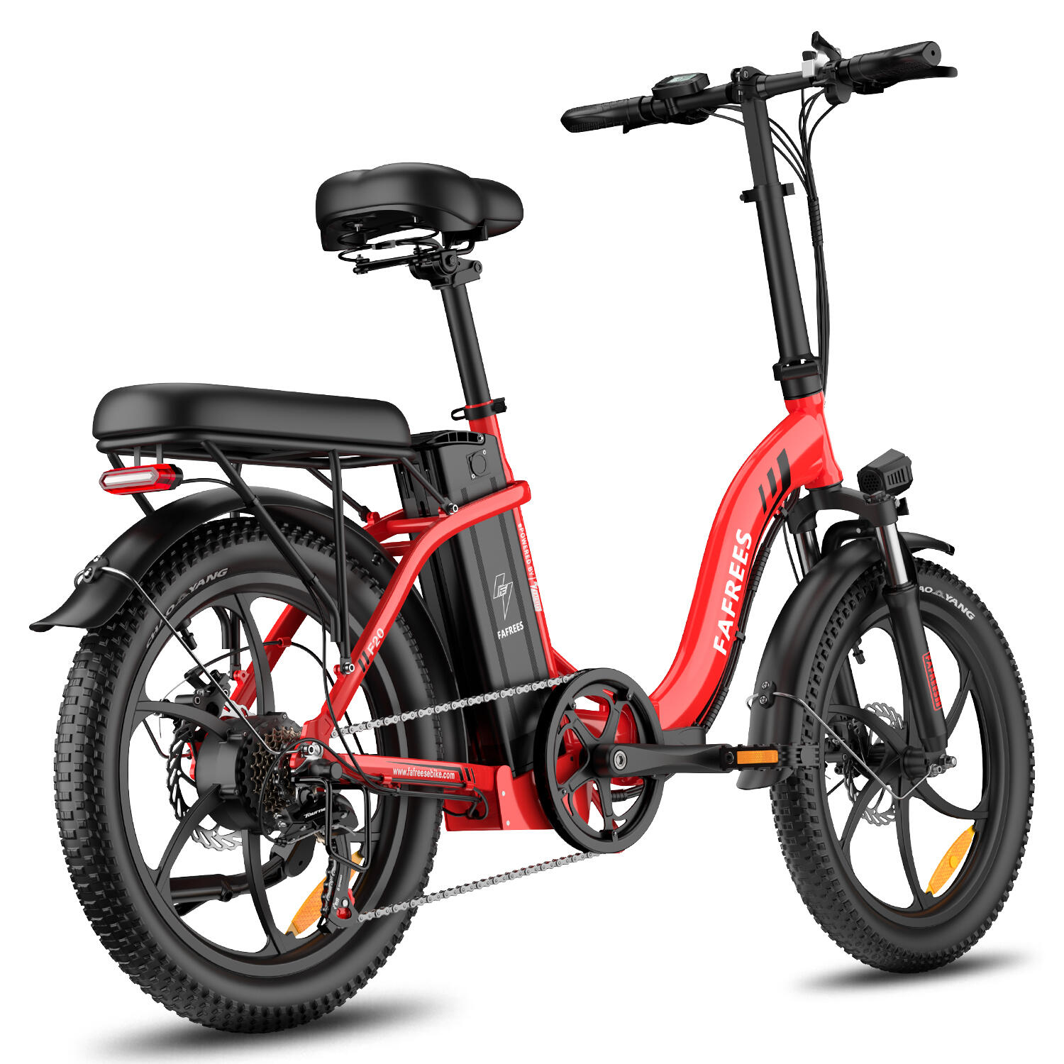 Vélo électrique compact FAFREES F20, moteur 250 W, batterie 36 V 18 Ah – Image 2