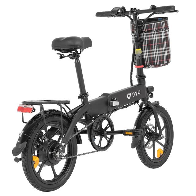 Vélo électrique pliant DYU A1F Pro 16 pouces 250 W 36 V 7,5 Ah