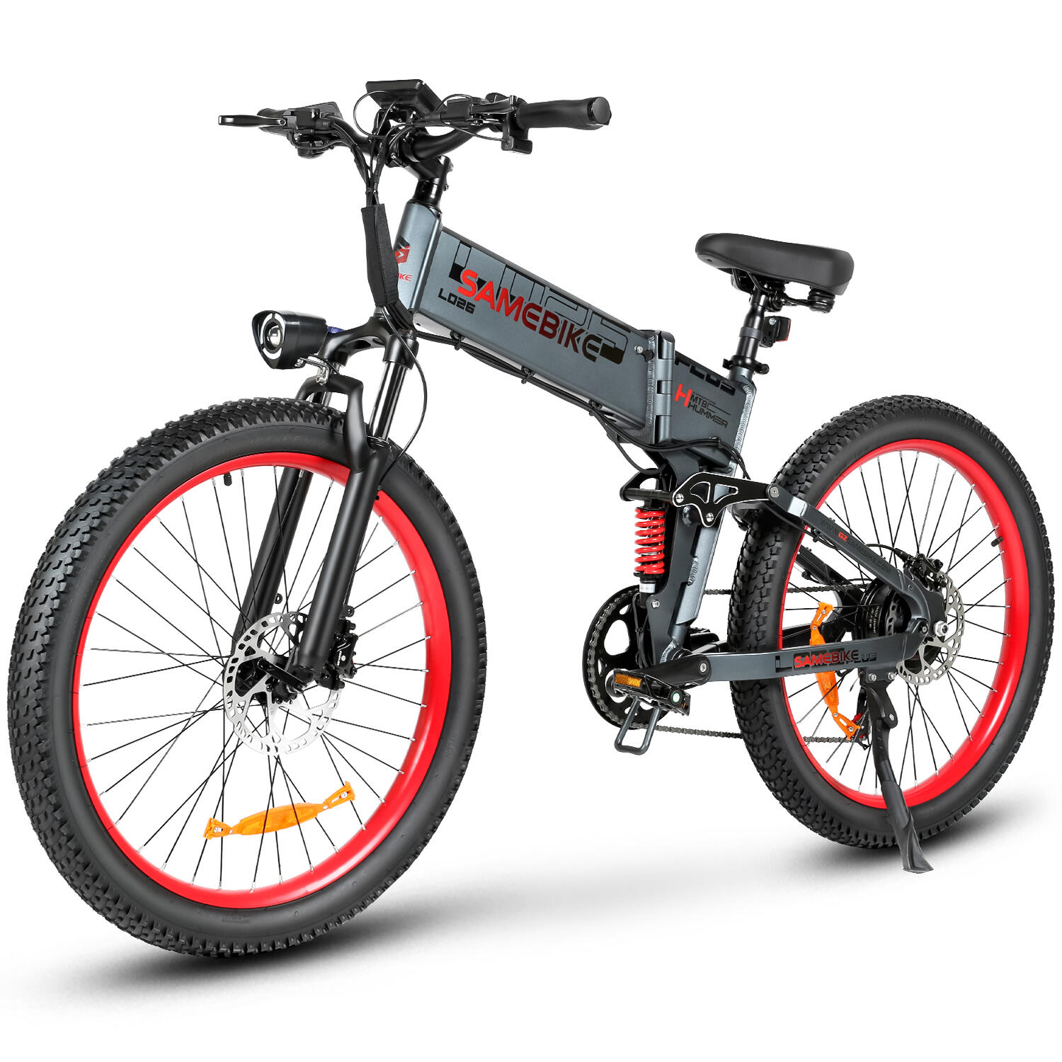 Vélo électrique SAMEBIKE LO26-Plus avec batterie 48 V 15 Ah – Image 2