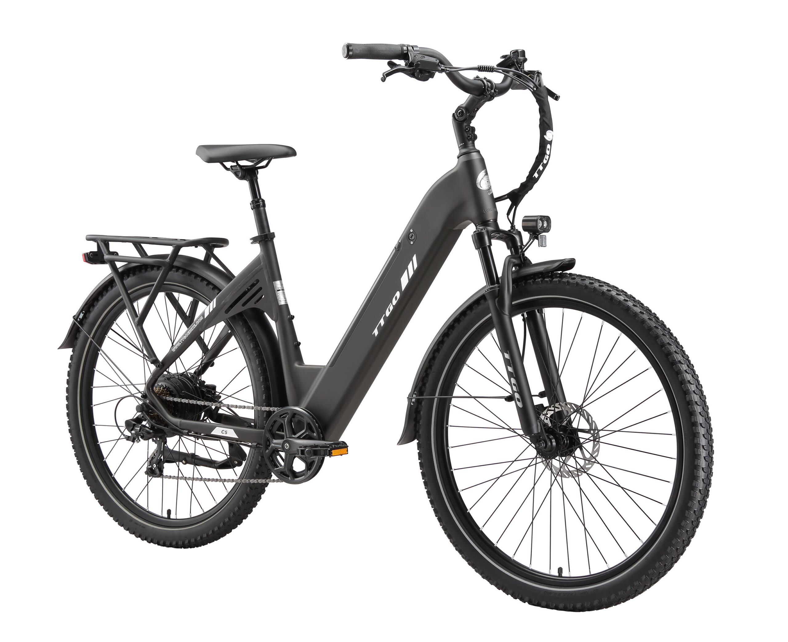 C5 Vélo électrique 27.5" 48V 250W 110km 70Nm Shimano 7 vitesses