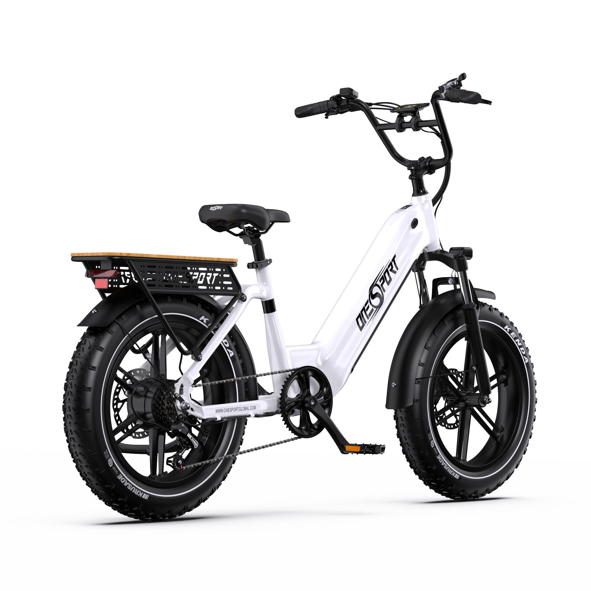 Vélo électrique OT08 pour adultes, 20 pouces, pneus épais – Image 3
