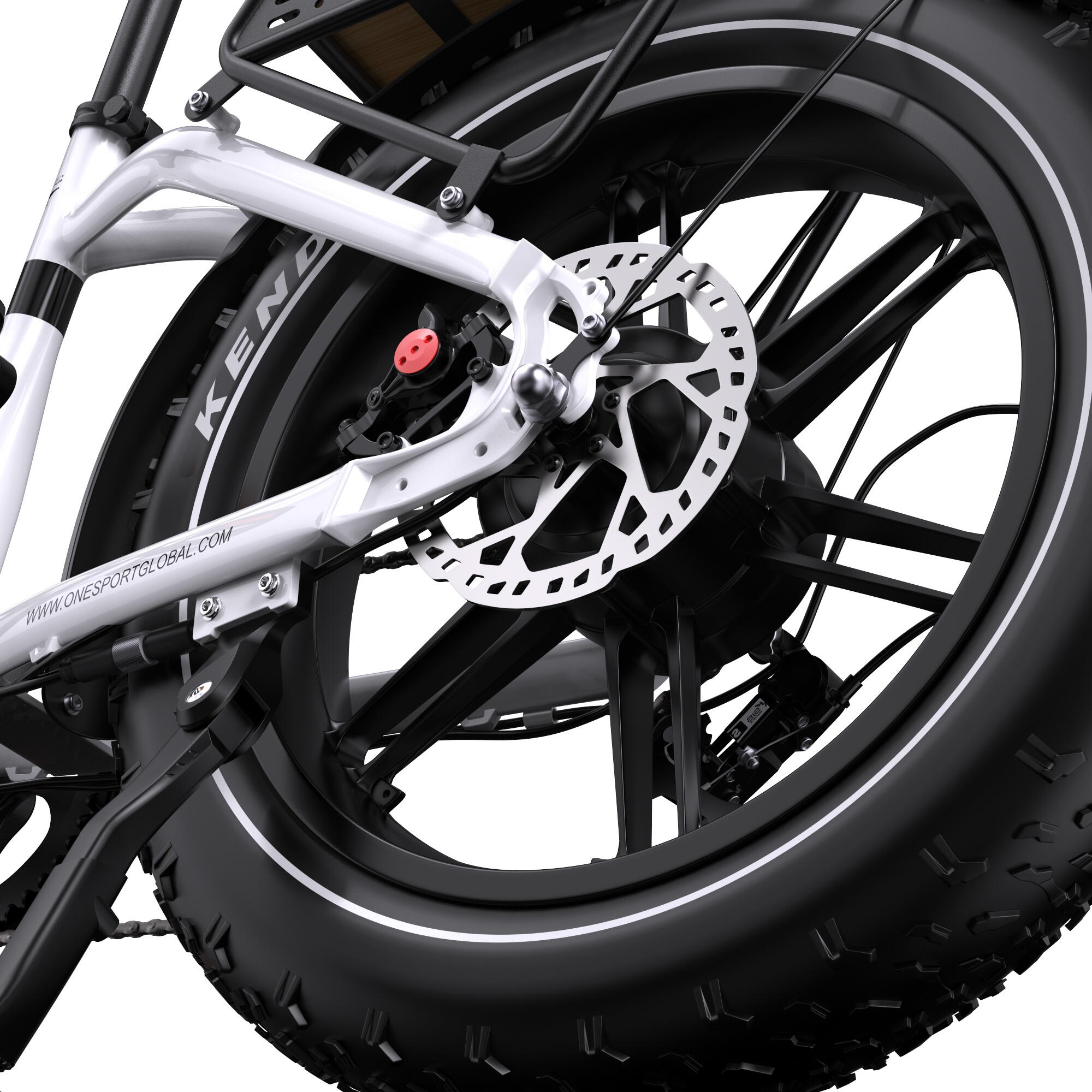 Vélo électrique tout-terrain ONESPORT OT08, batterie 48 V 18 Ah – Image 5