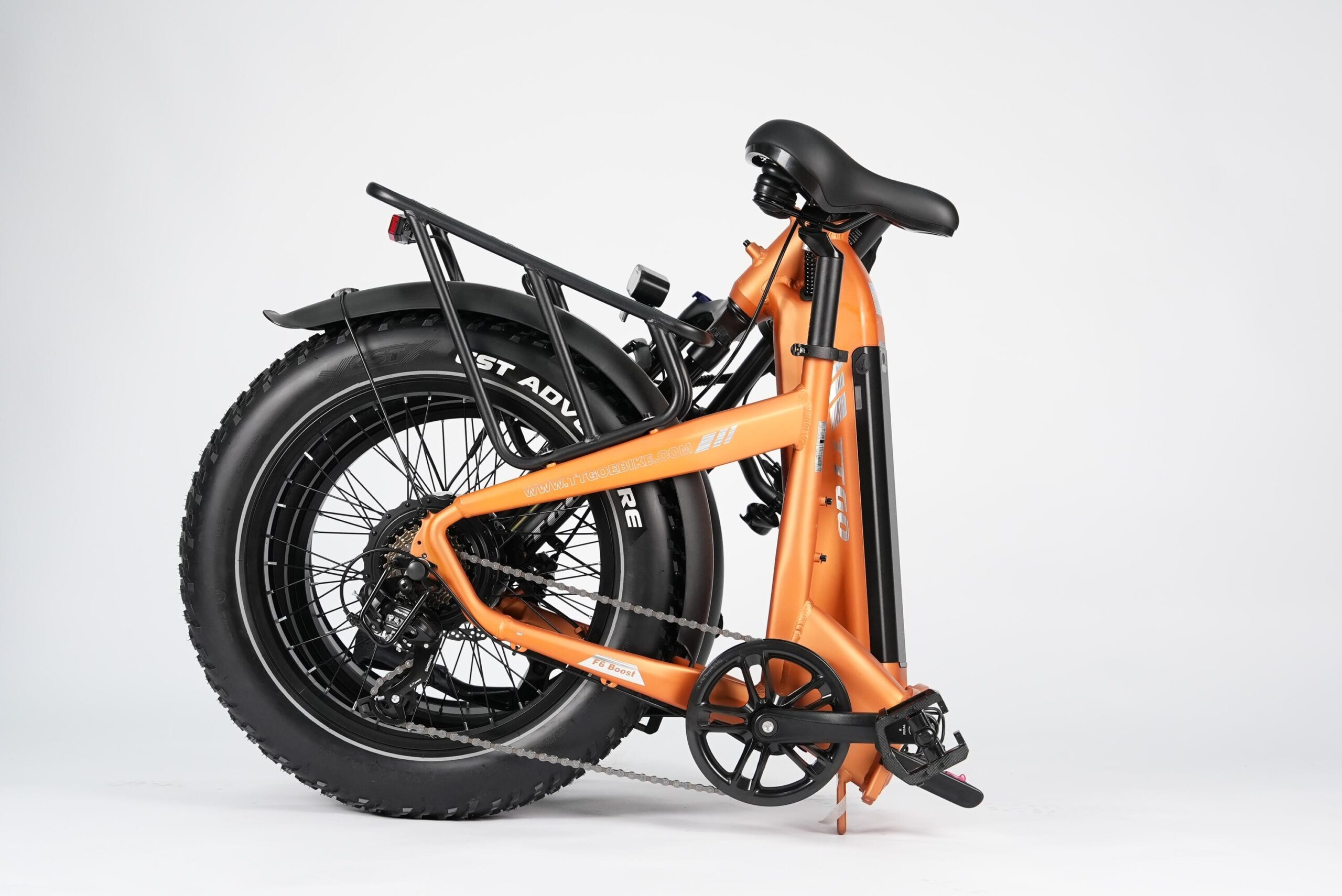 F6Boost Vélo Électrique Fatbike 20" 250W 48V 18Ah 120km Couple