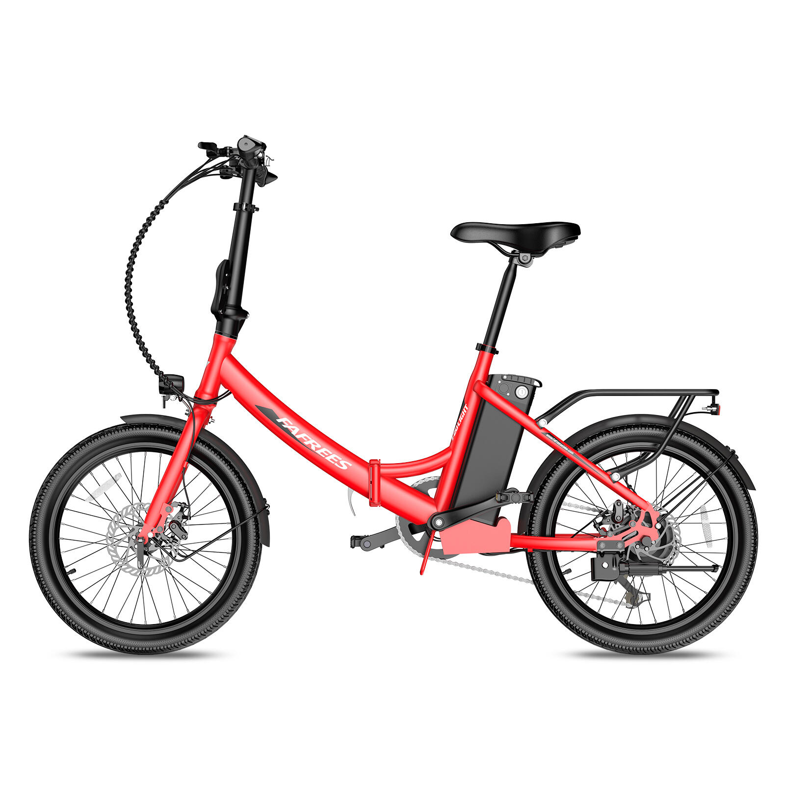 Vélo Électrique Pliant FAFREES F20 Light 250W Batterie 16,75Ah Shimano 7V – Image 3