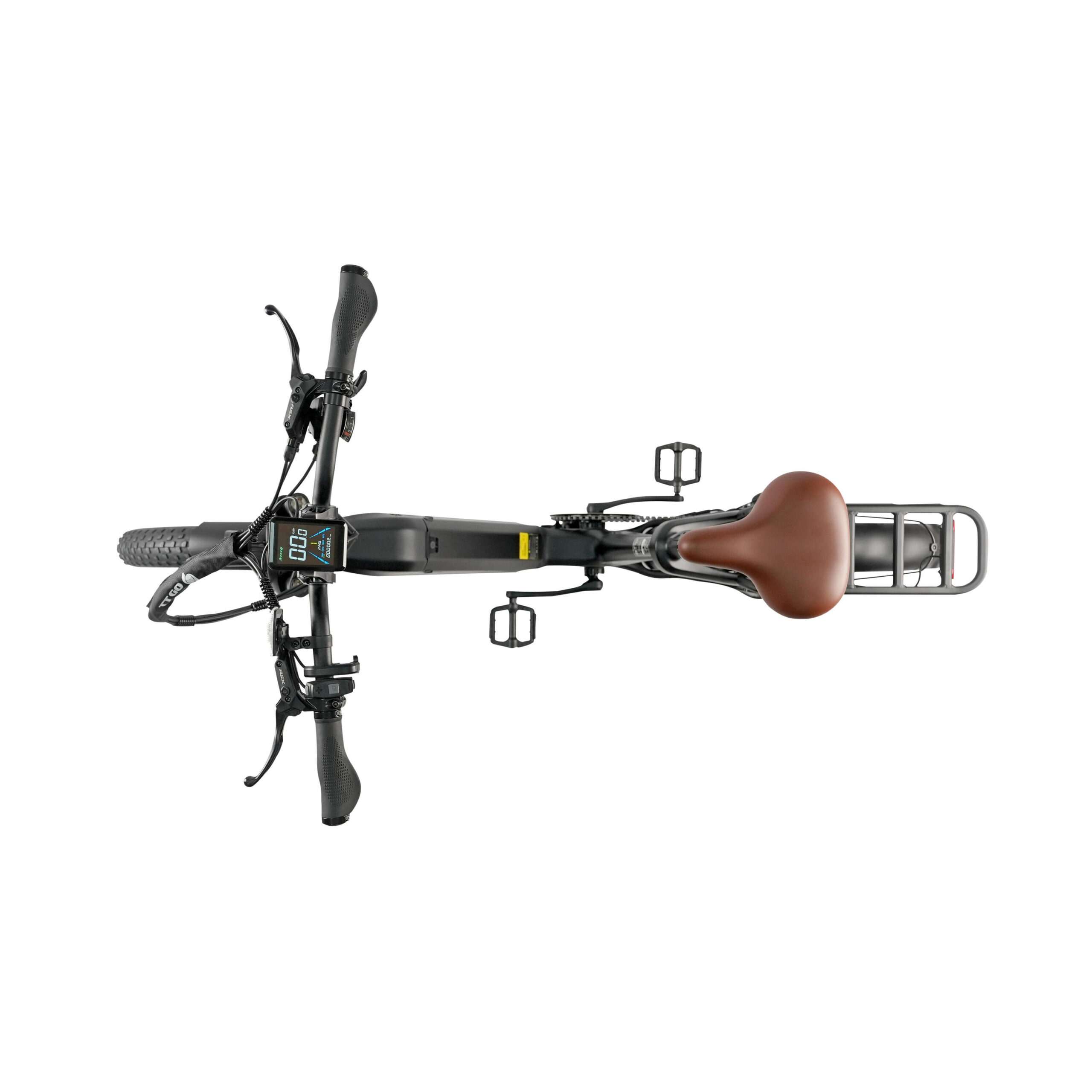 F8 Vélo électrique carbone 20" 48V 250W 70Nm 140km 7 vit – Image 2