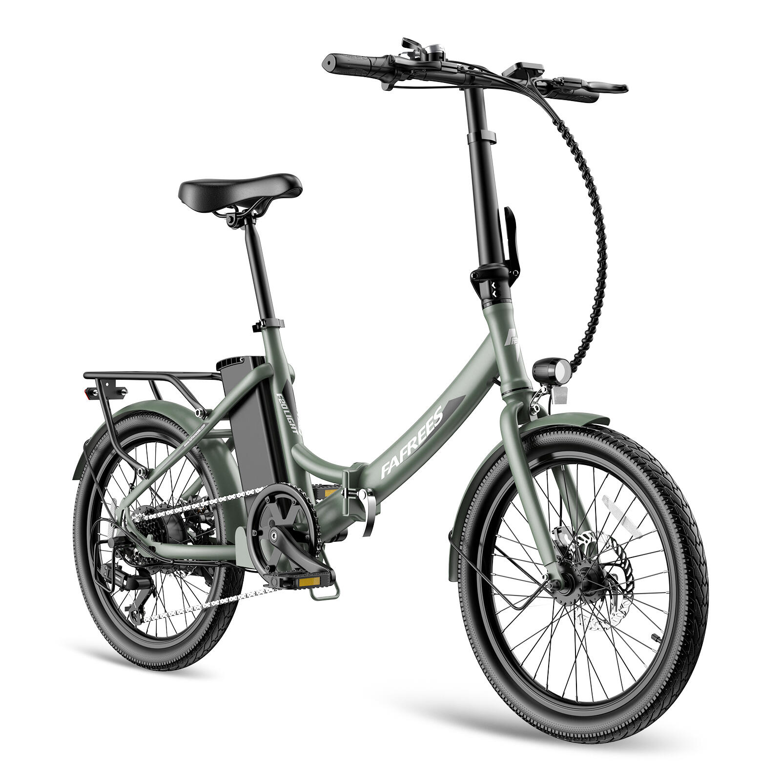 Vélo Électrique Pliant FAFREES F20 Light 250W Batterie 16,75Ah Shimano 7V
