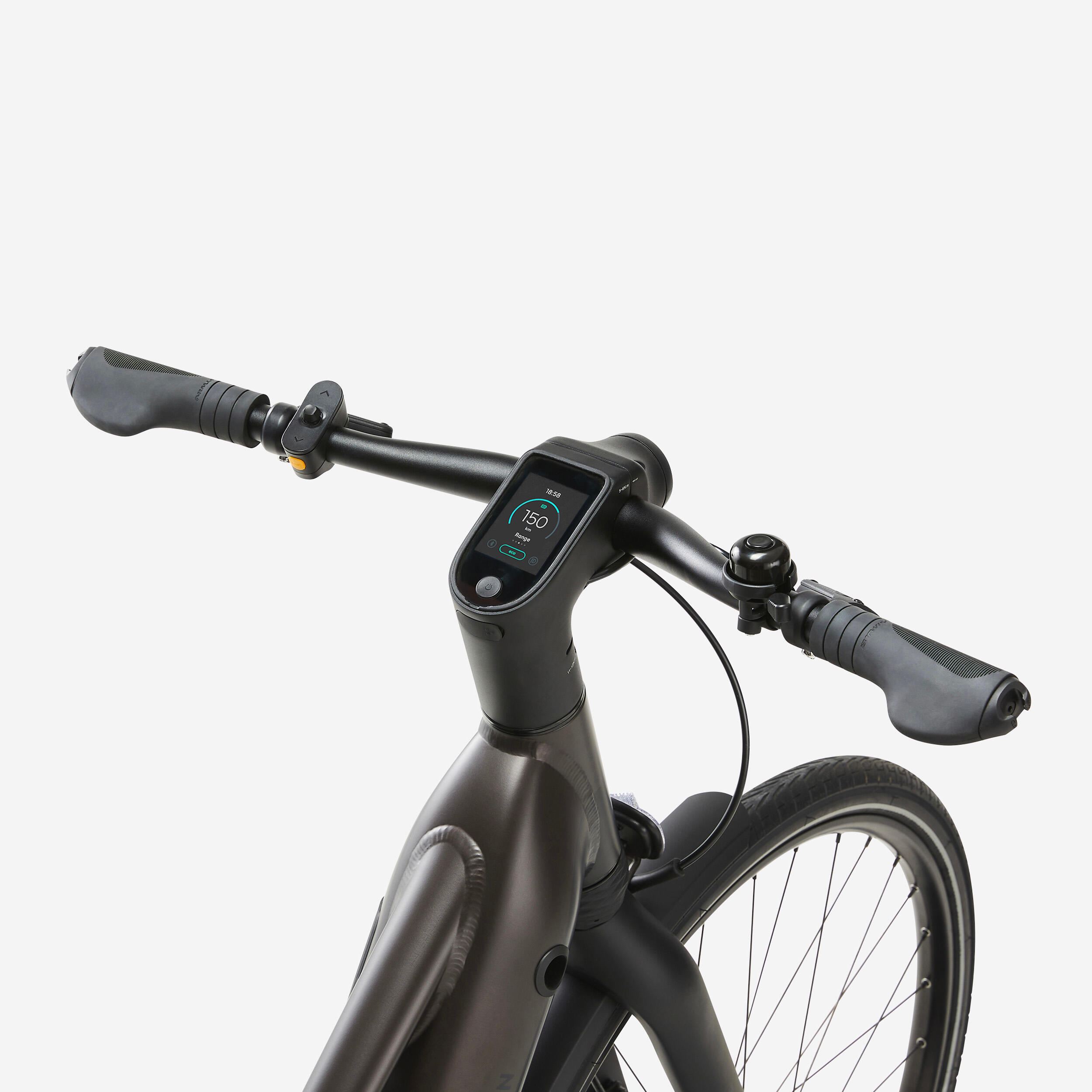 Velo ville electrique a moteur automatique owuru cadre bas ld 920 e – Image 4