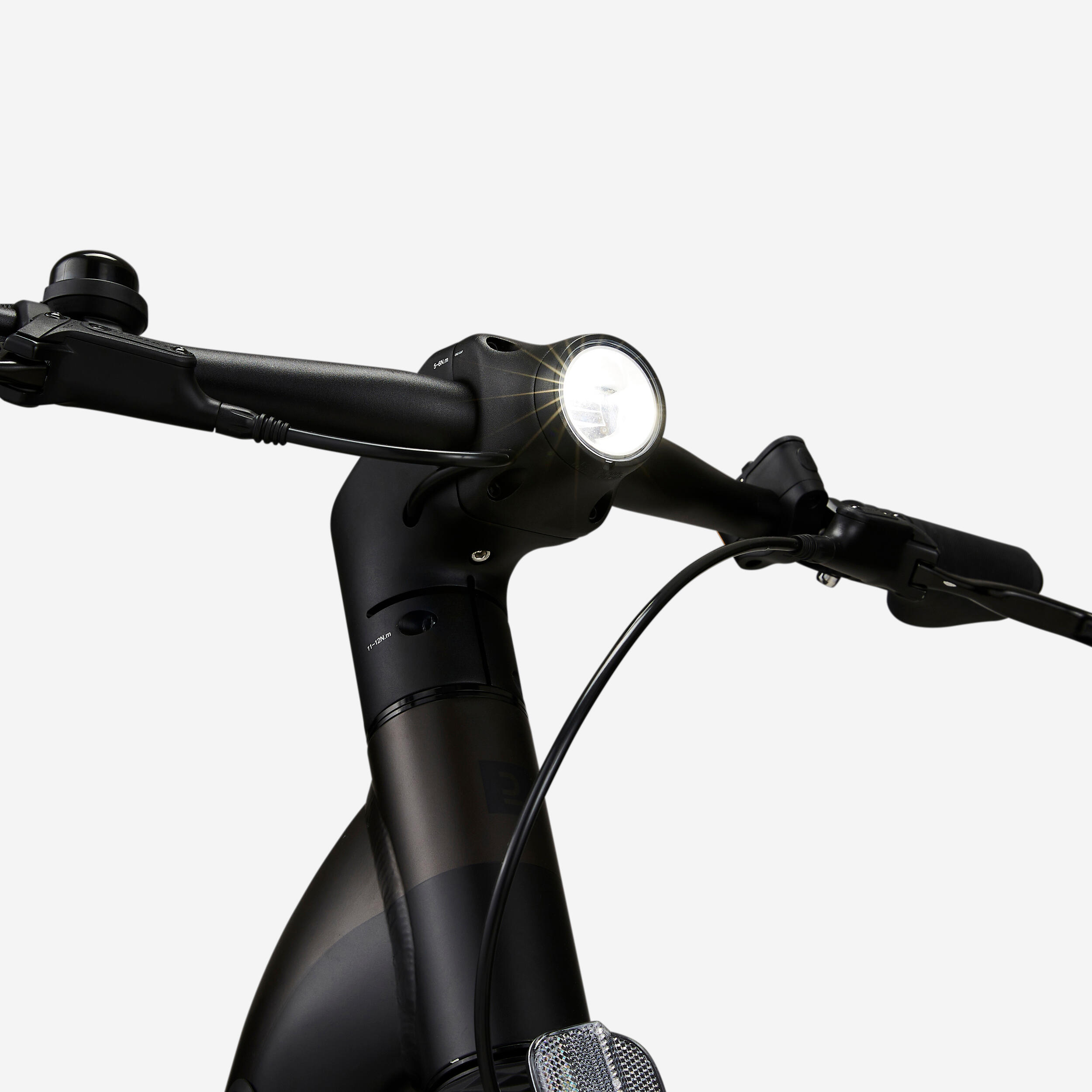 Velo ville electrique a moteur automatique owuru cadre bas ld 920 e – Image 9