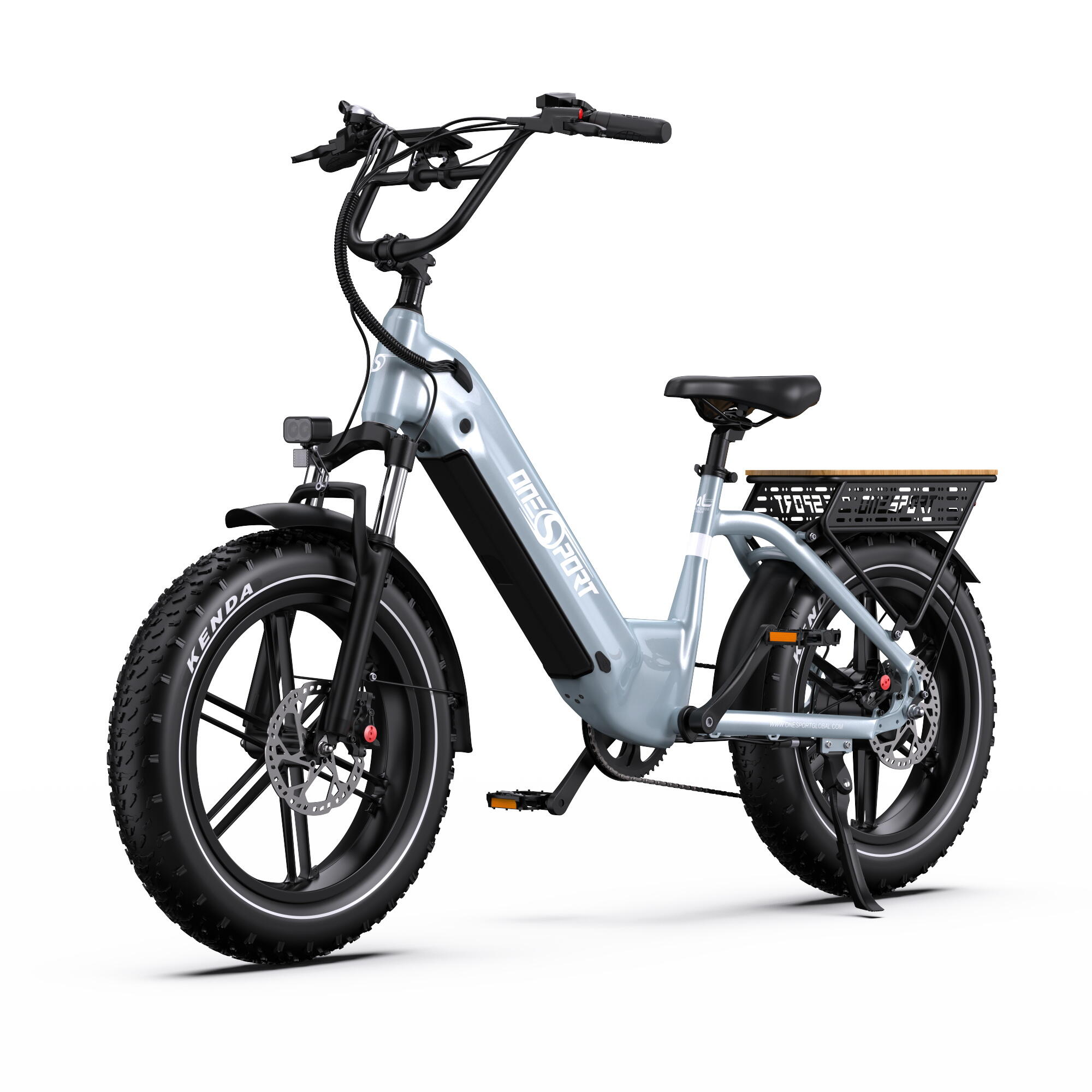 Vélo électrique OT08 pour adultes,20 pouces, pneus épais – Image 2