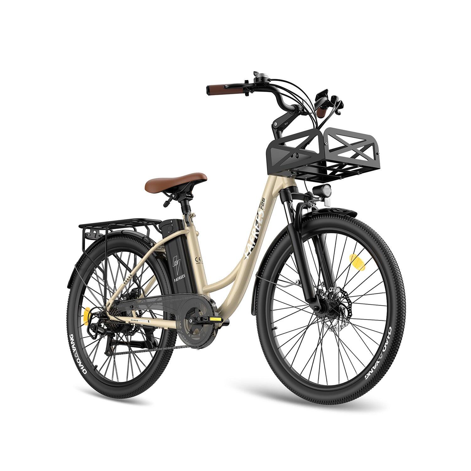 Vélo électrique FAFREES F26 Lasting 250W Batteries 36V25Ah Blanc Ivoire – Image 2