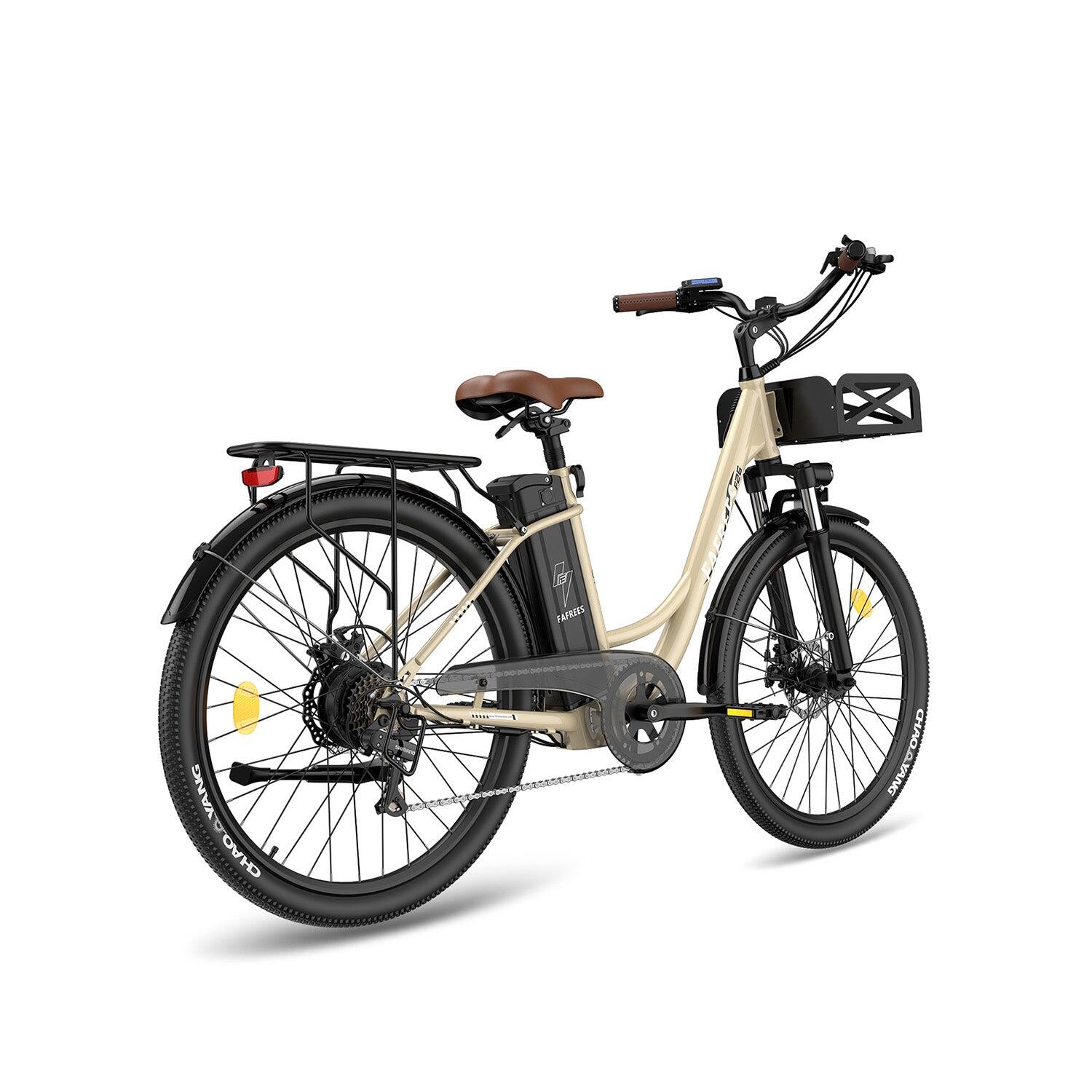 Vélo électrique FAFREES F26 Lasting 250W Batteries 36V25Ah Blanc Ivoire – Image 3