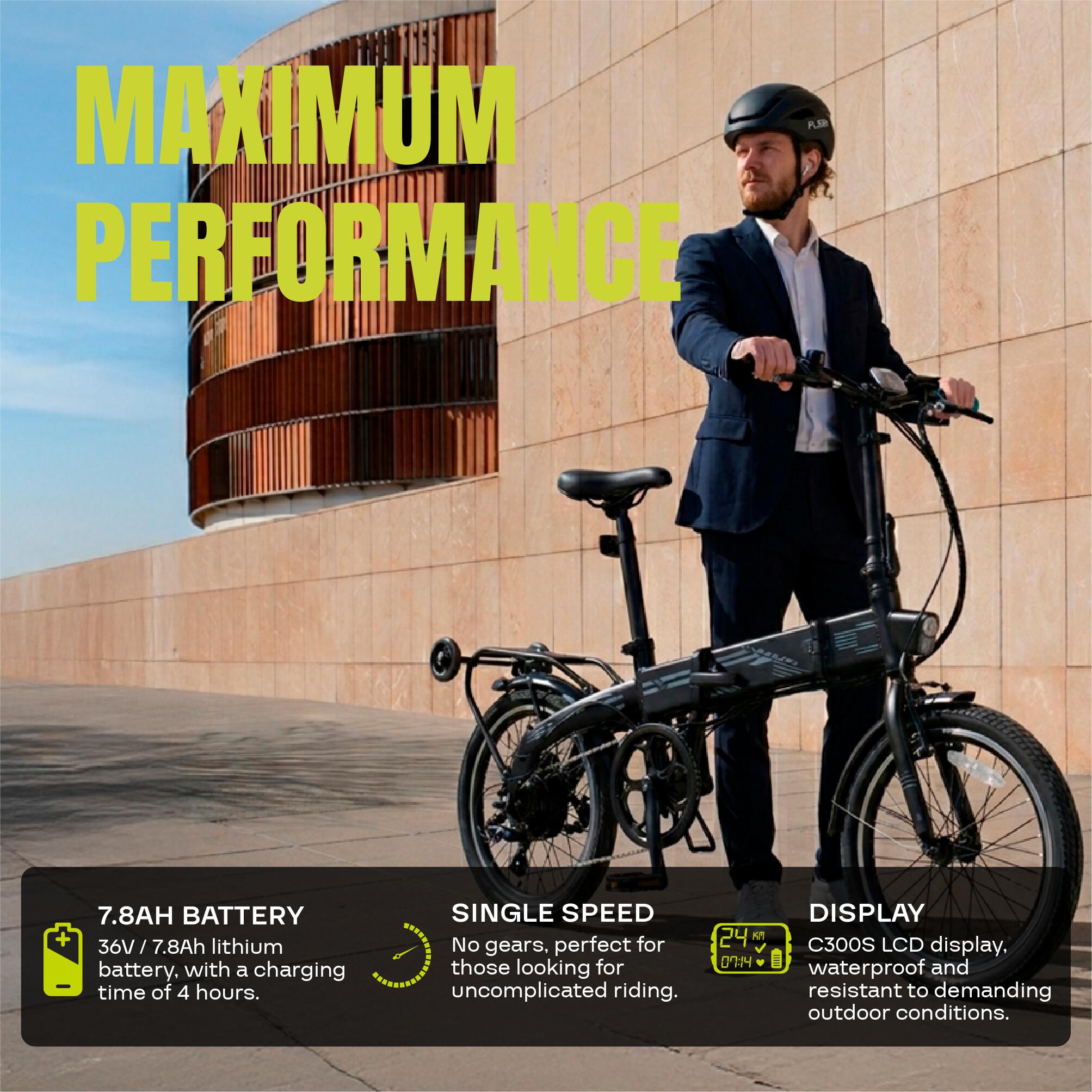 Flebi Supra 4.0 xLite | Jusqu’à 40 km | Roues 16” – Image 4