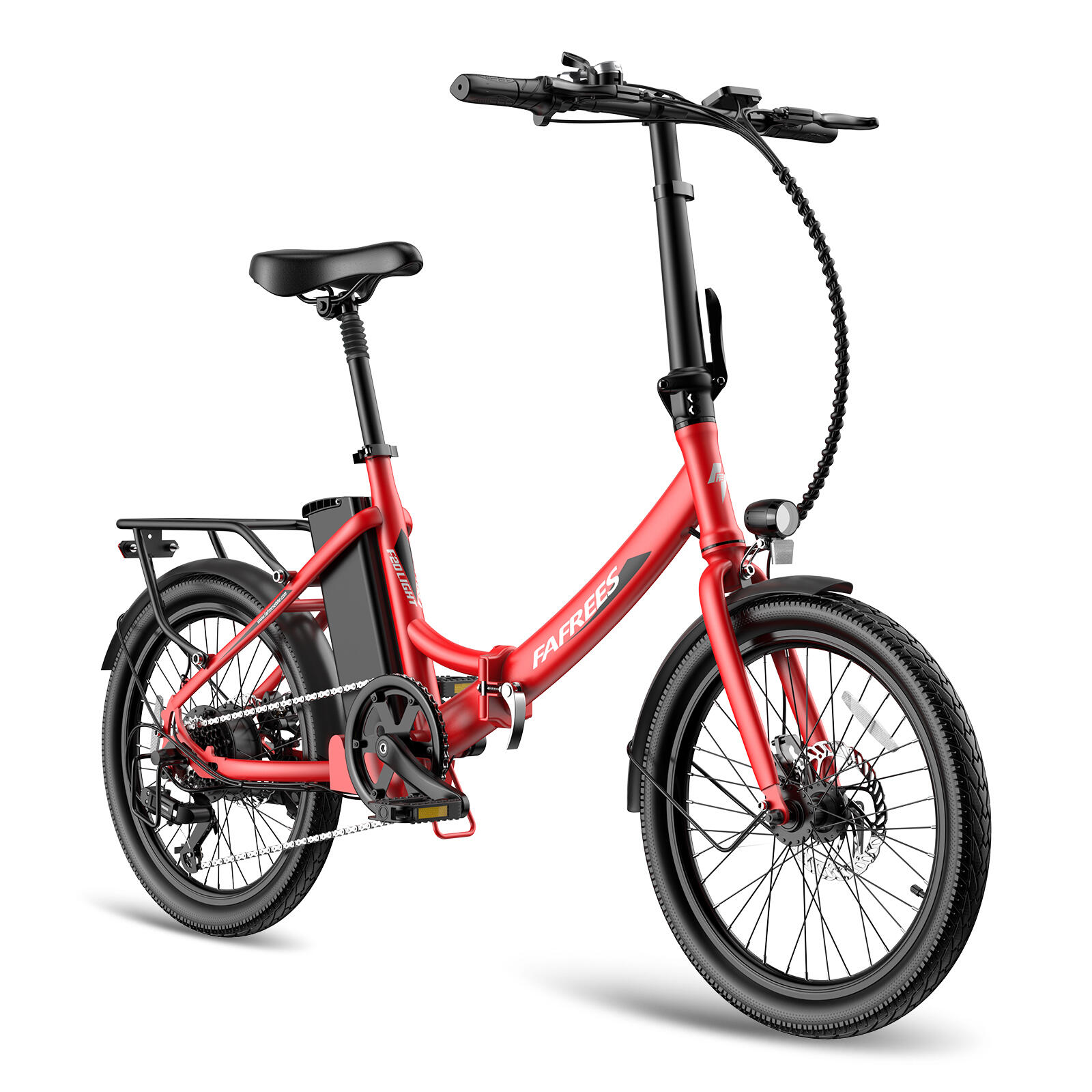 Urbanbiker Mini | VAE pliable | 100KM Automomie | Noir | 20" – Image 3